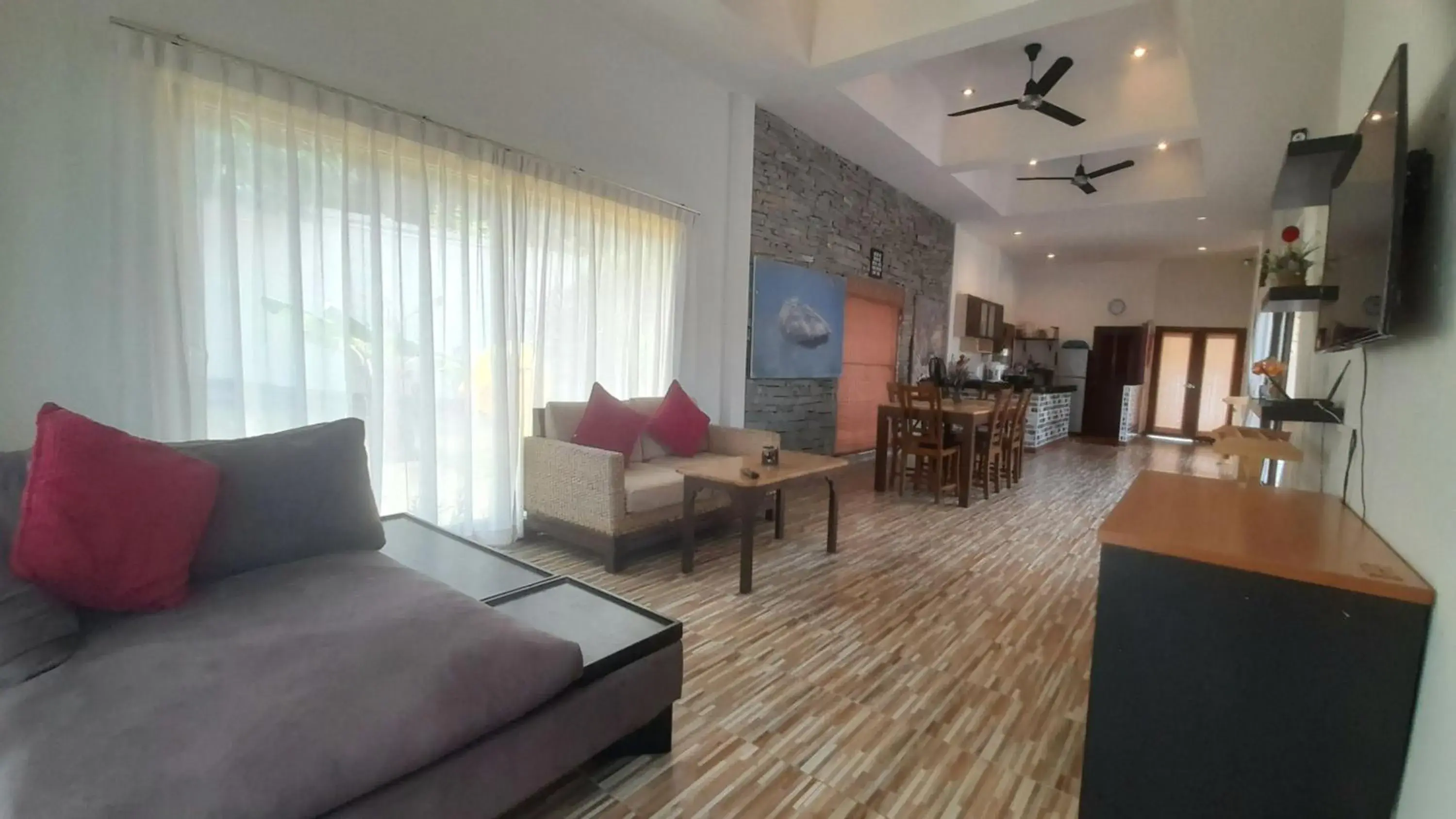 Living room, Seating Area in Samui Diving Resort