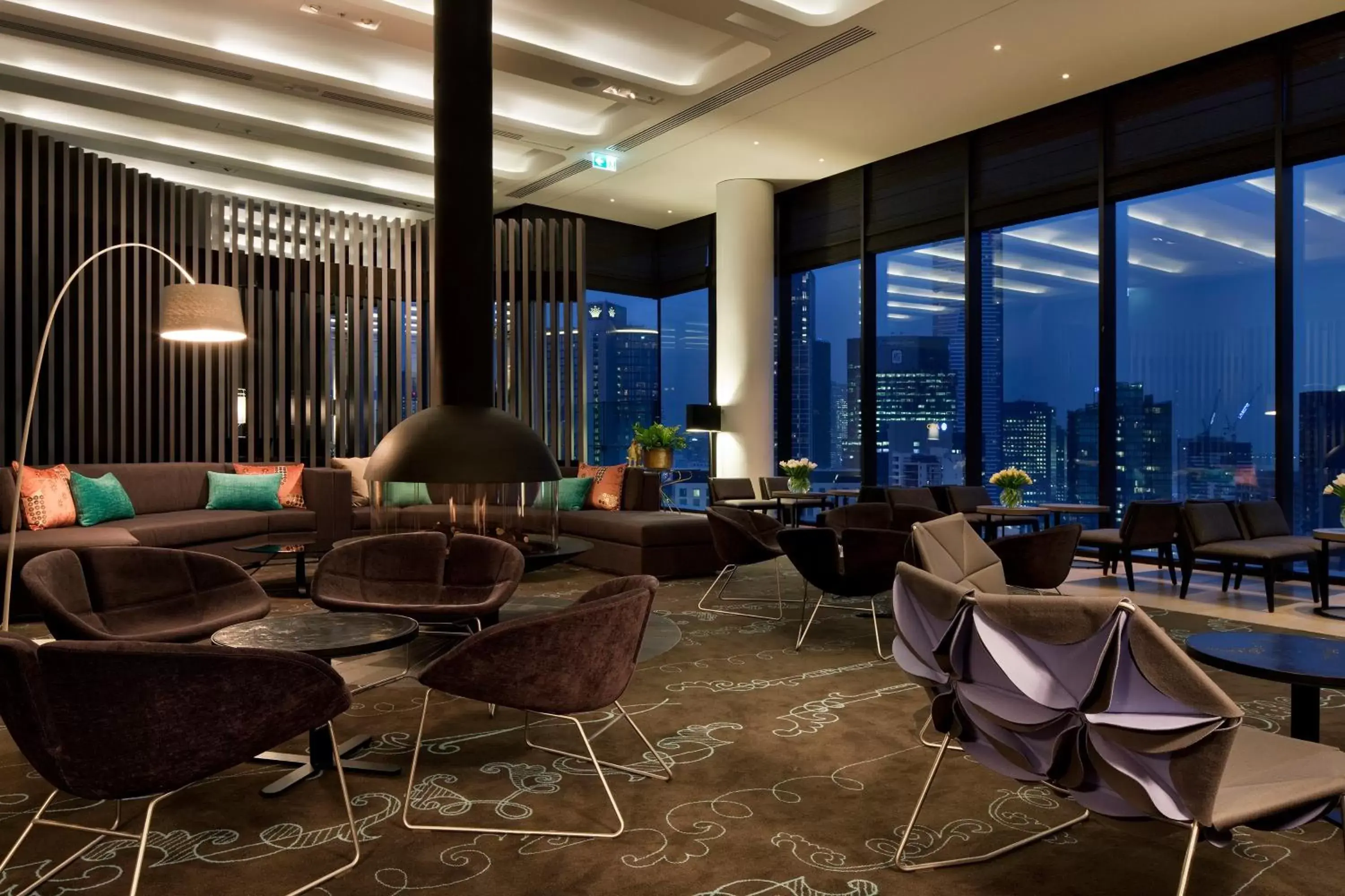 Lobby or reception in Crown Metropol Melbourne