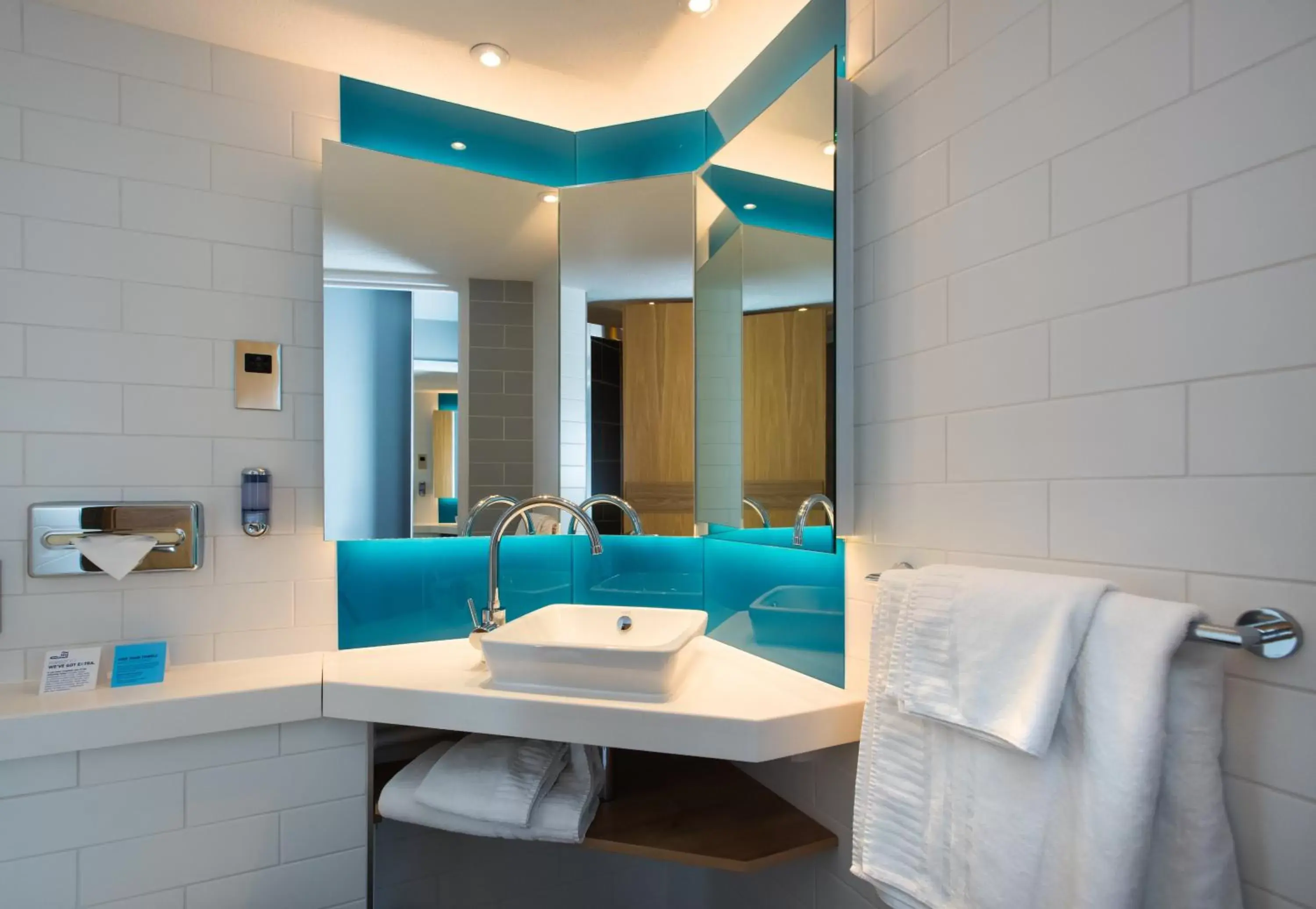 Bathroom in Holiday Inn Express Cardiff Bay, an IHG Hotel