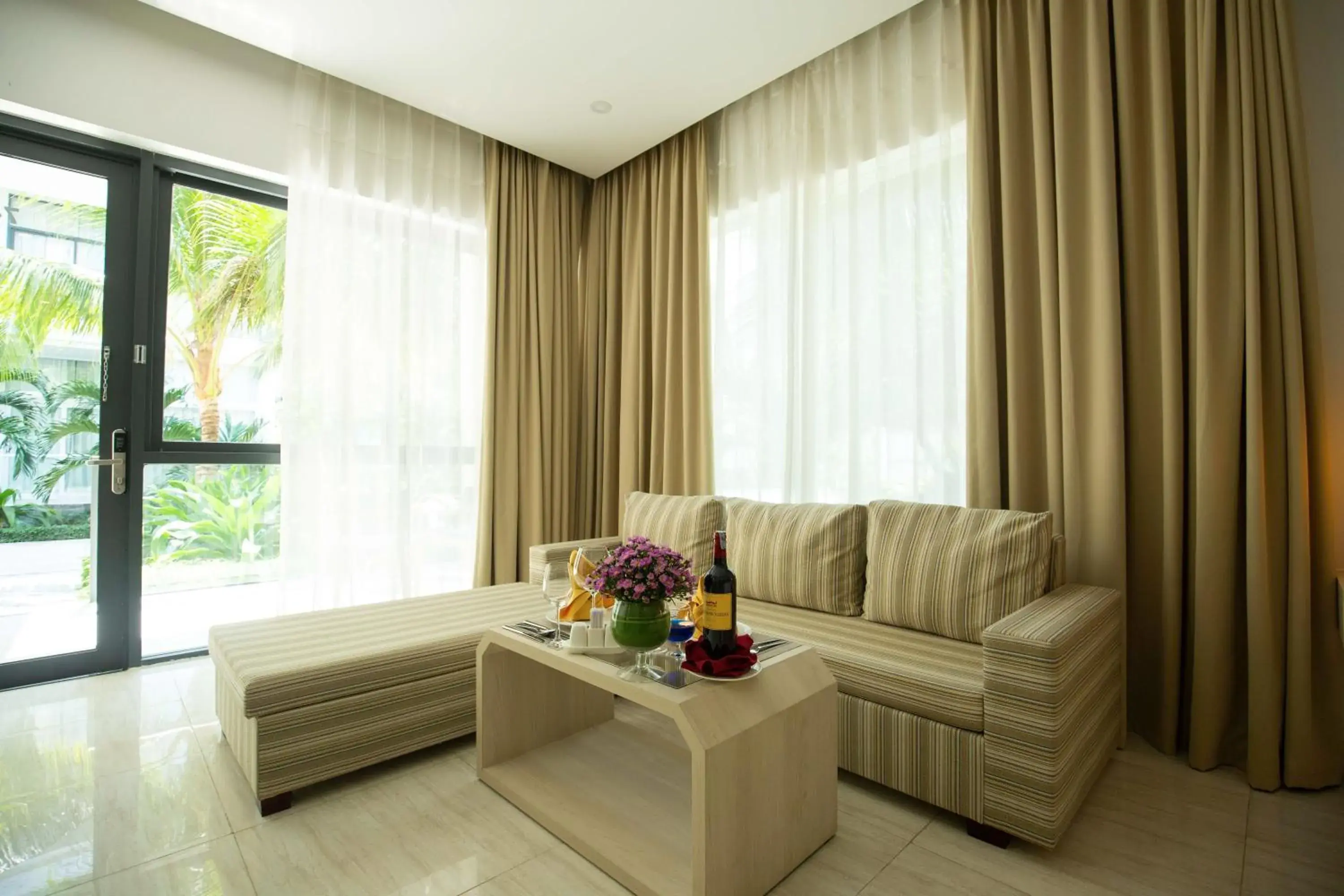 Seating Area in Diamond Bay Condotel Resort Nha Trang