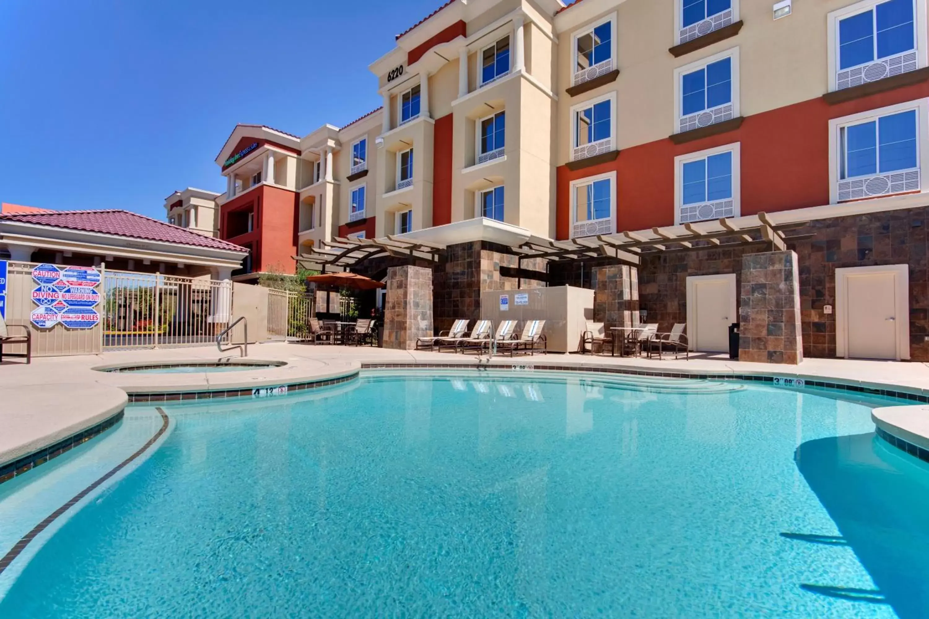 Swimming Pool in Holiday Inn Express & Suites Las Vegas SW Springvalley, an IHG Hotel