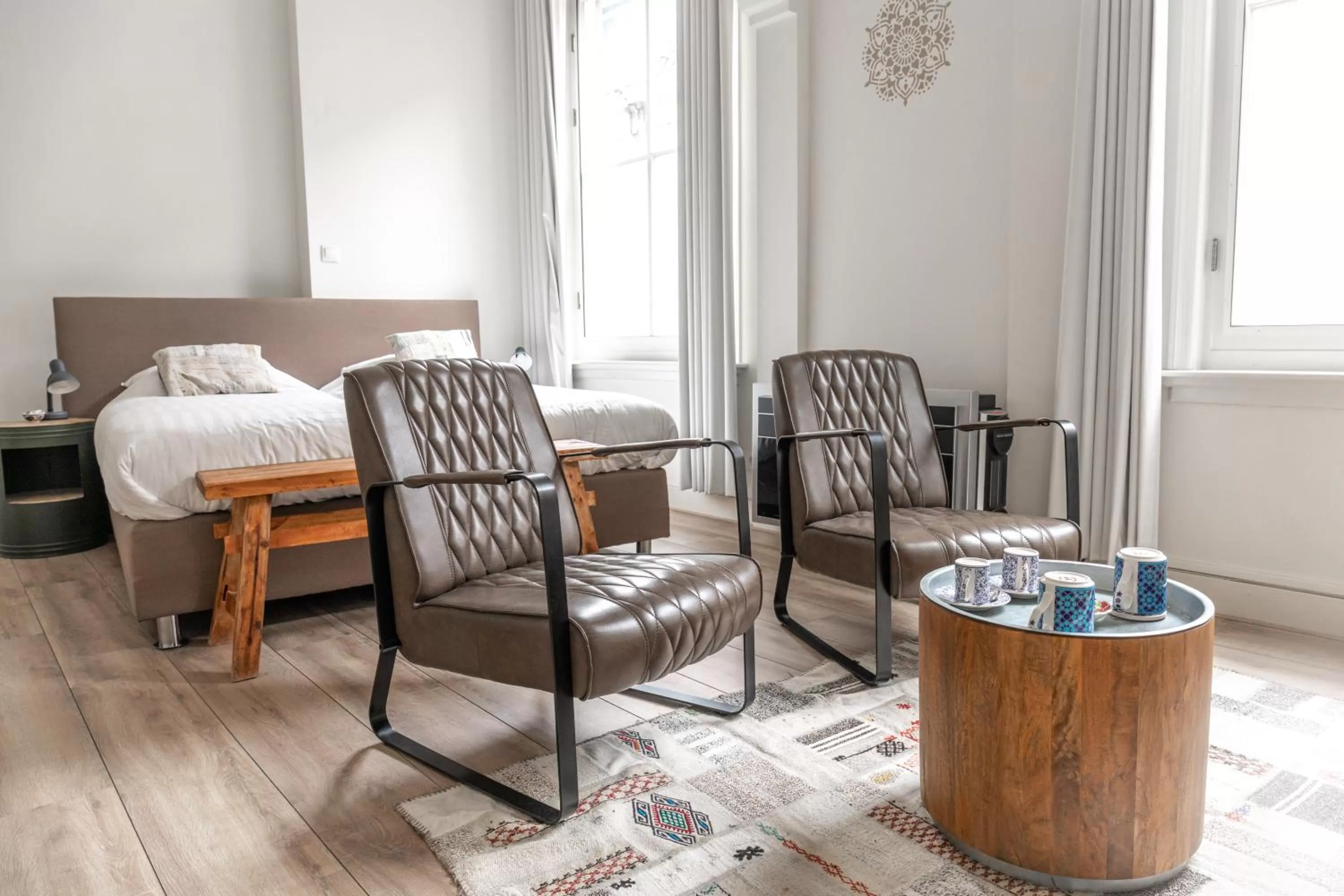 Deluxe Double Studio (Smedestraat) in Bed and Breakfast Haarlem 1001 Nacht