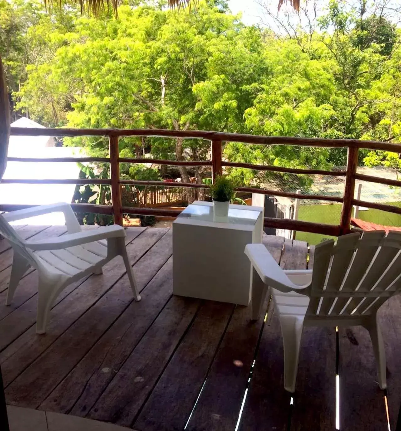 Balcony/Terrace in Harmony Glamping Boutique Hotel and Yoga
