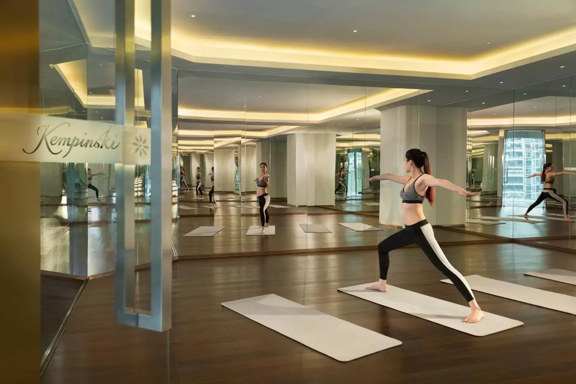Fitness centre/facilities in Kempinski Hotel Fuzhou