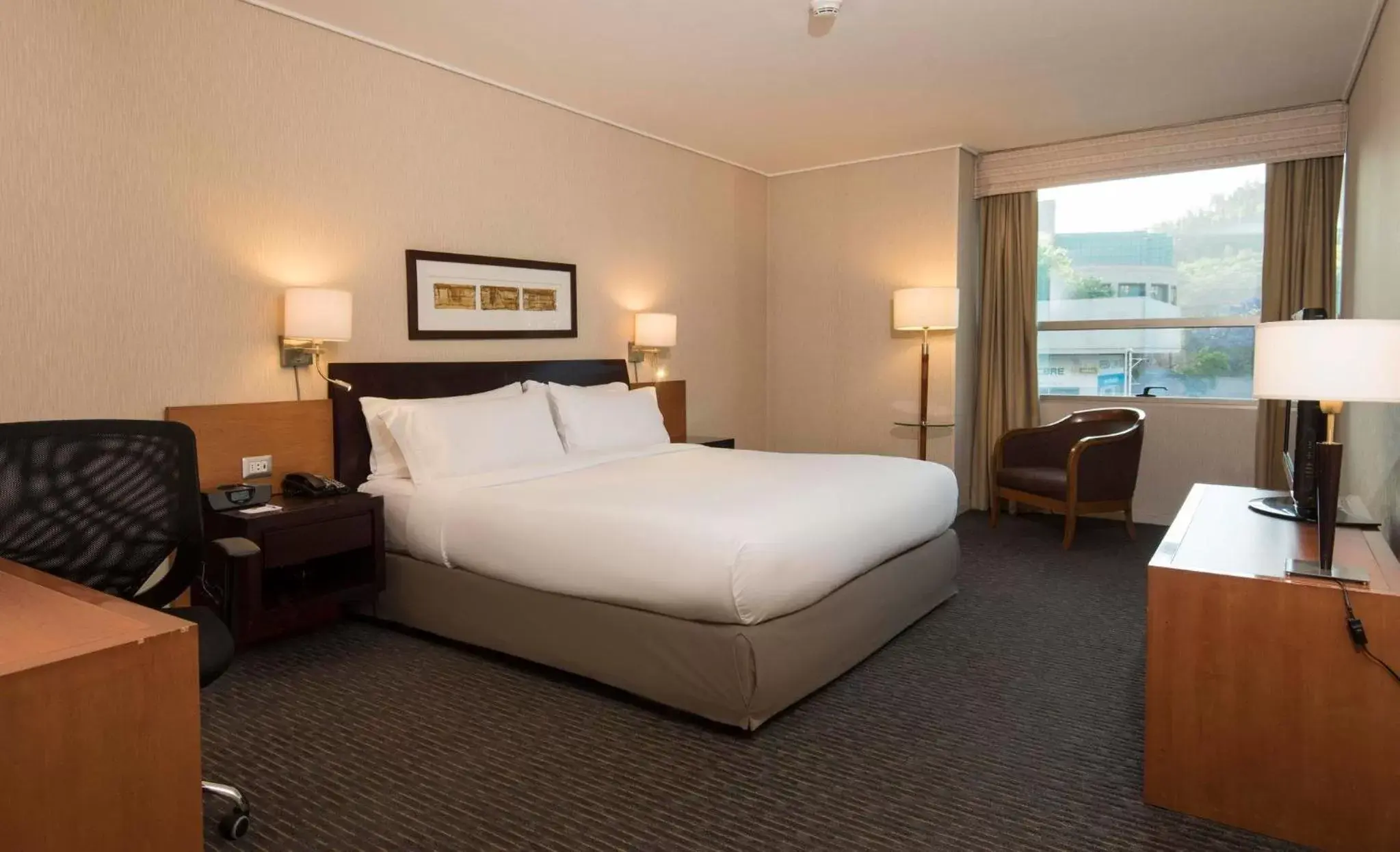 Photo of the whole room, Bed in Holiday Inn Express Santiago Las Condes, an IHG Hotel