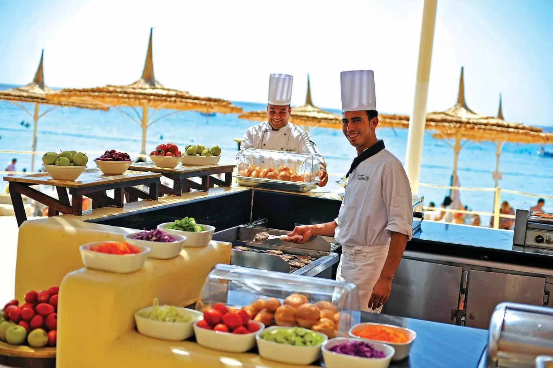 Food in Reef Oasis Beach Aqua Park Resort