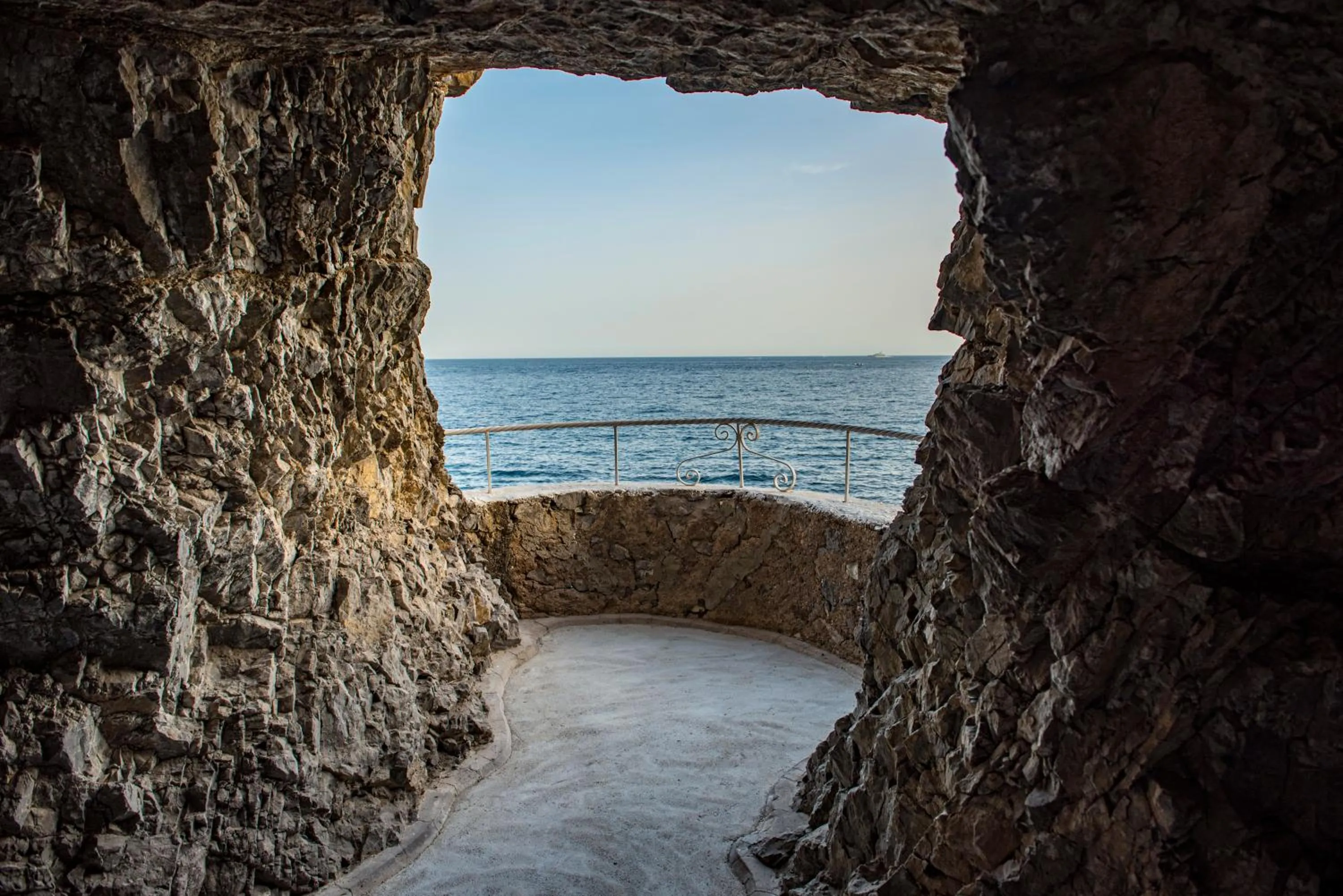Natural landscape in Grand Hotel Tritone