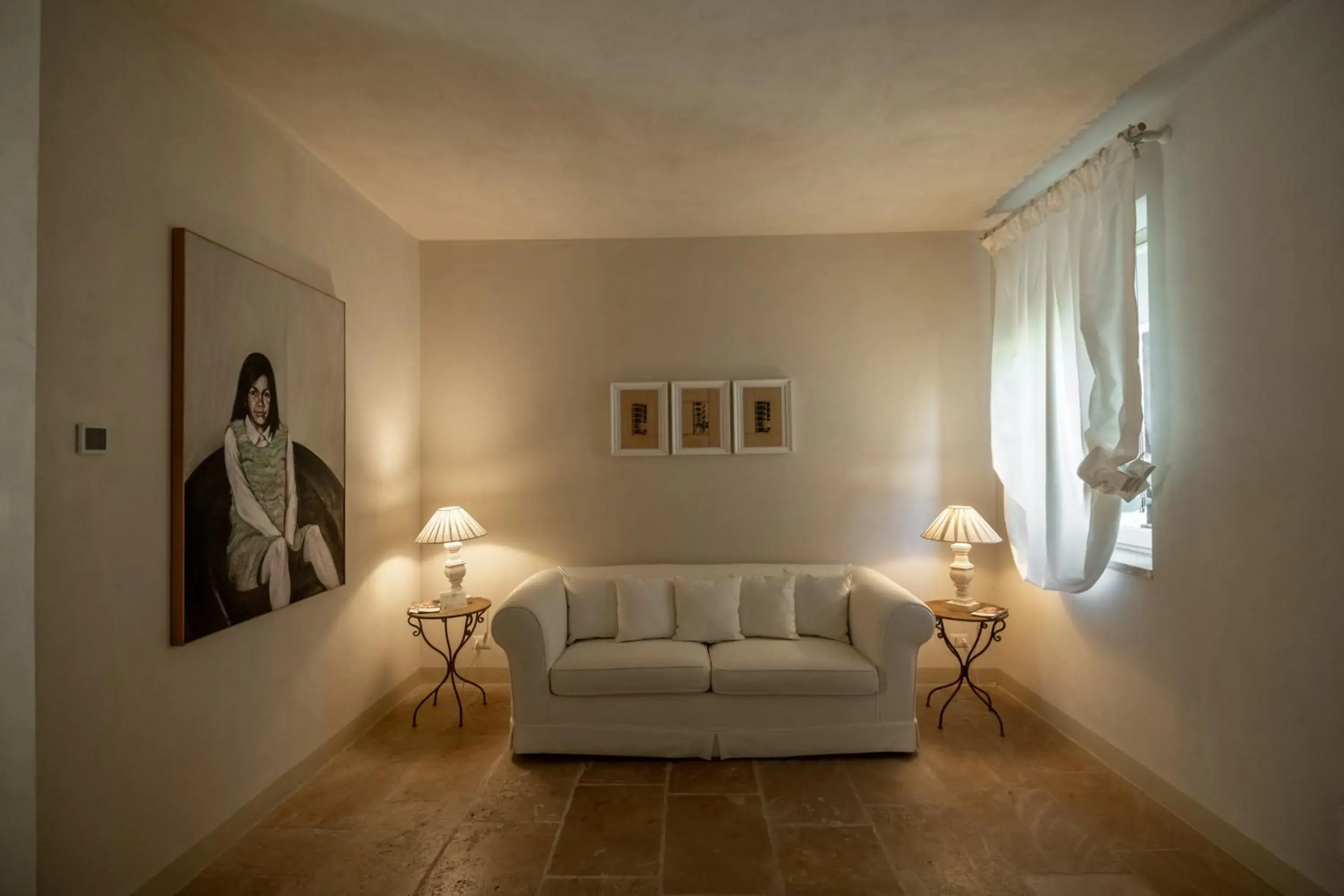Living room, Seating Area in Castello Camemi
