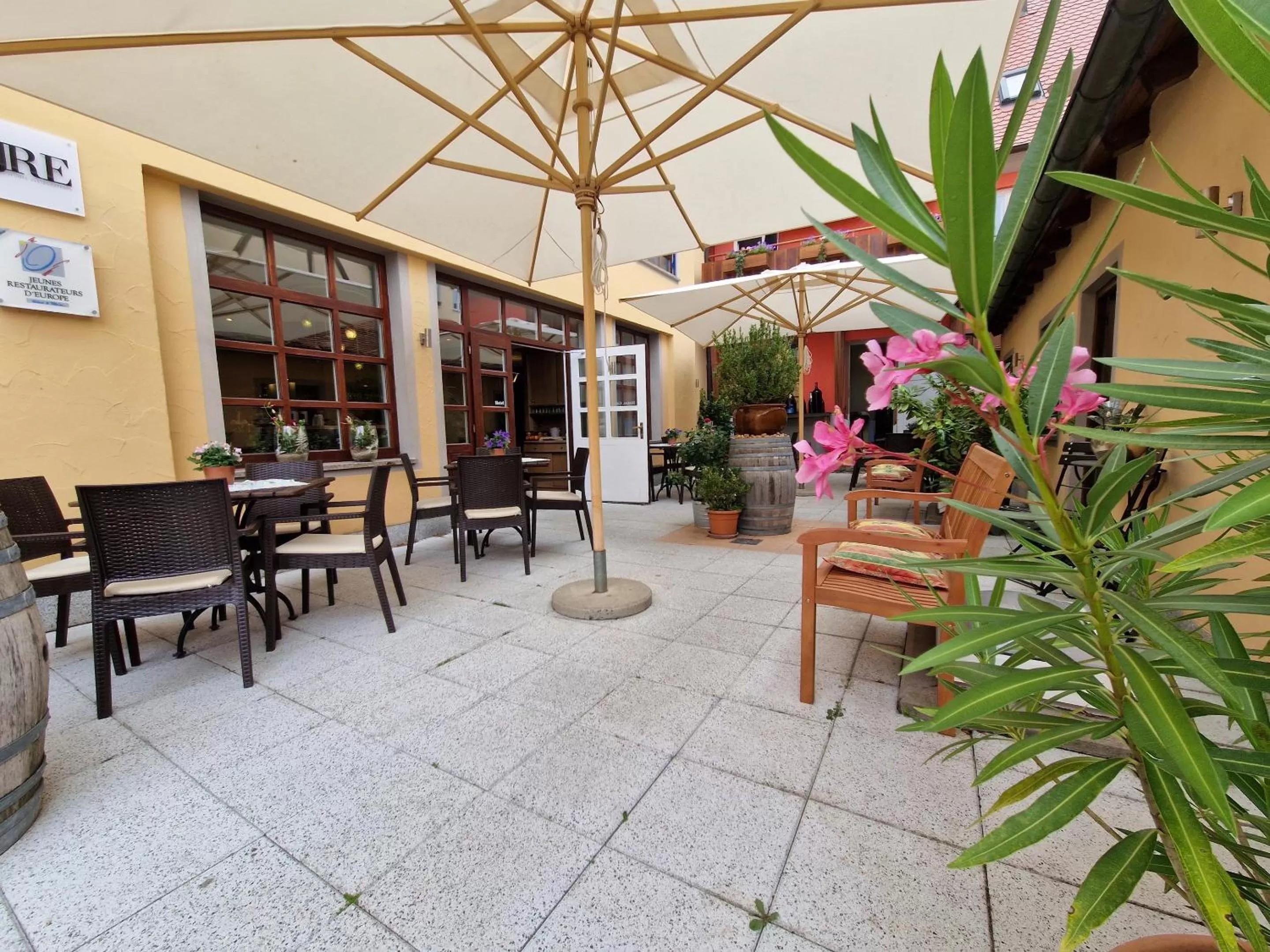 Balcony/Terrace in Laurentius Boutique-Hotel & Restaurant