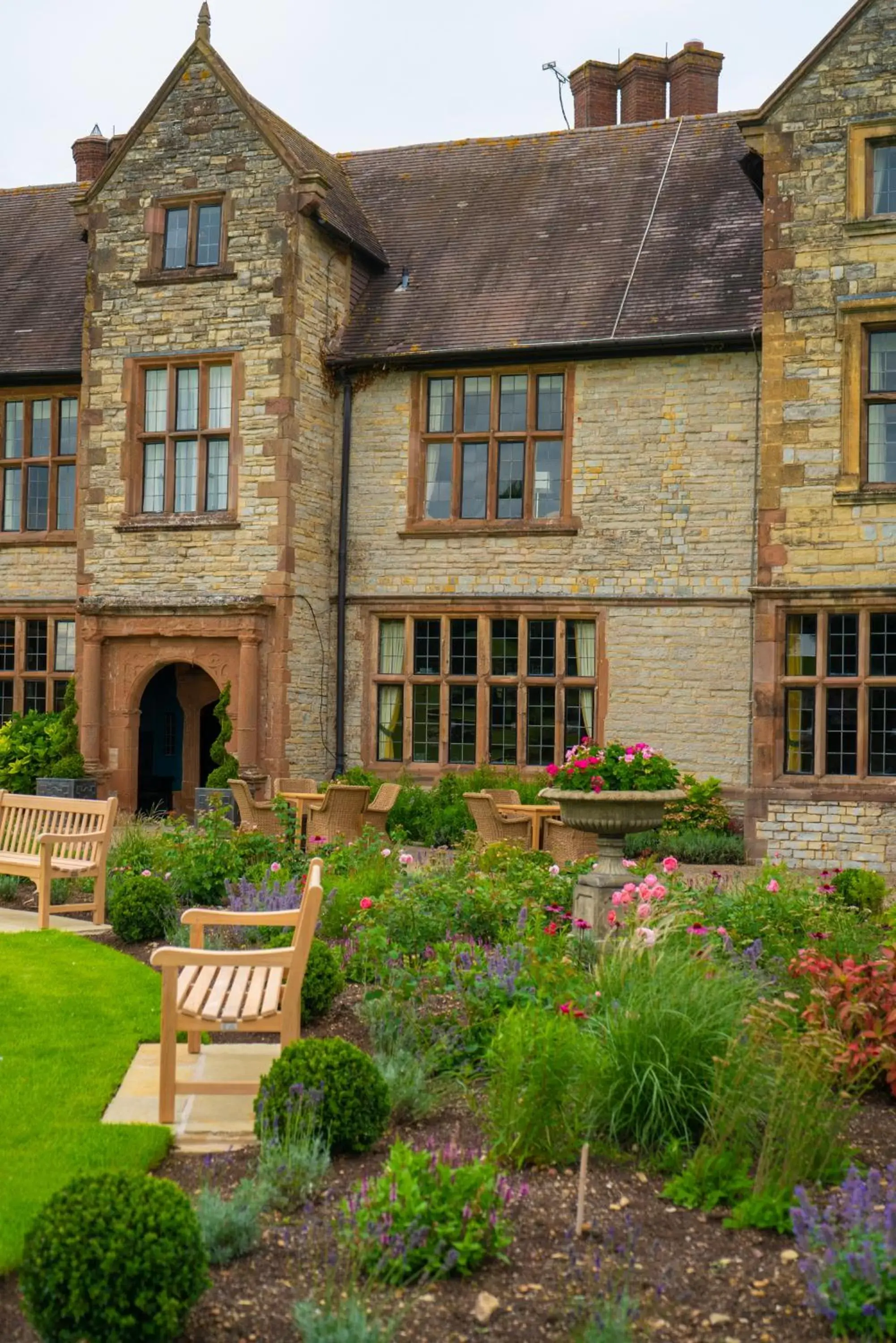 Garden view, Garden in The Billesley Manor Hotel