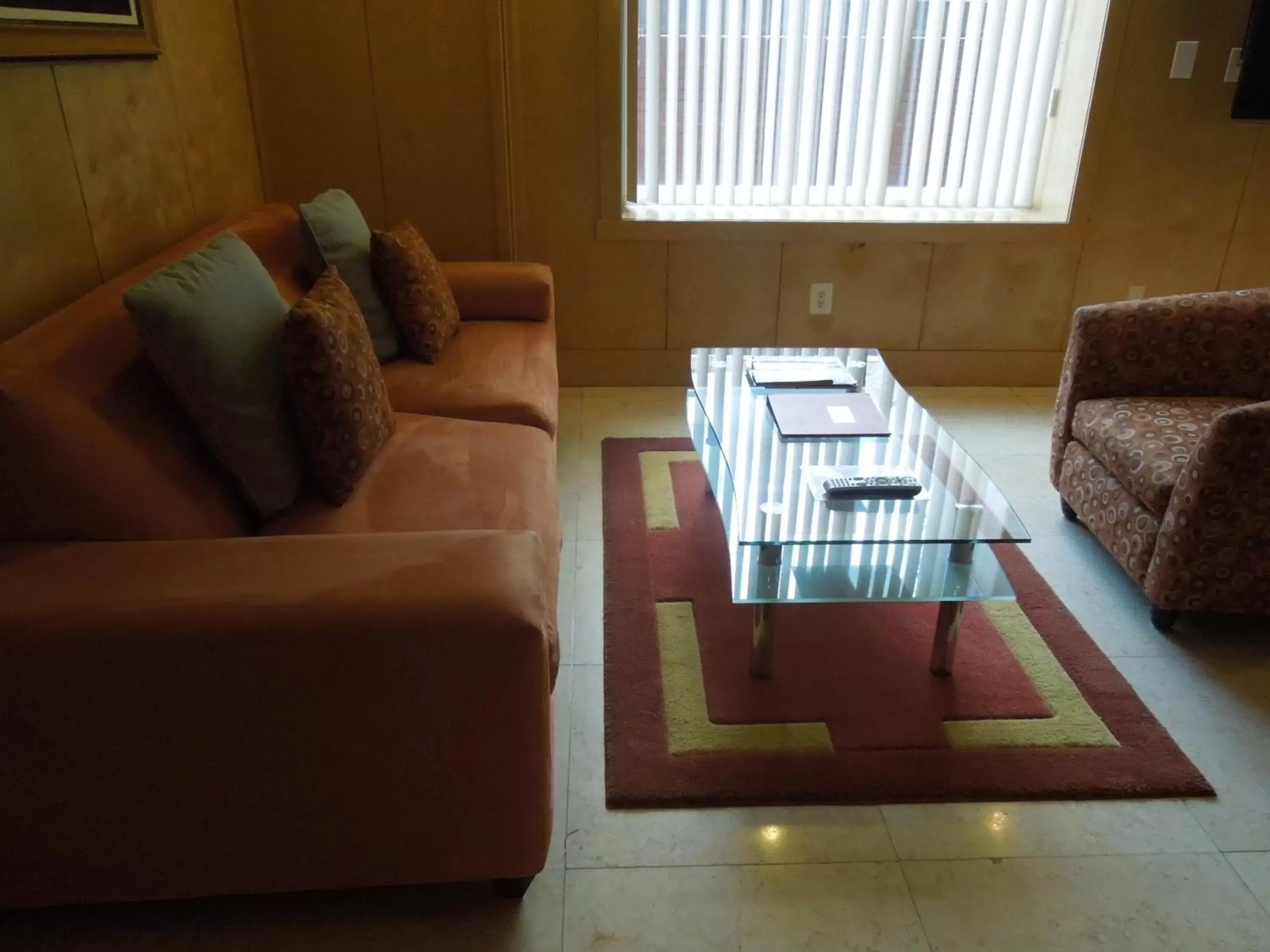 Seating area in The Eldon Luxury Suites Seating area in The Eldon Luxury Suites