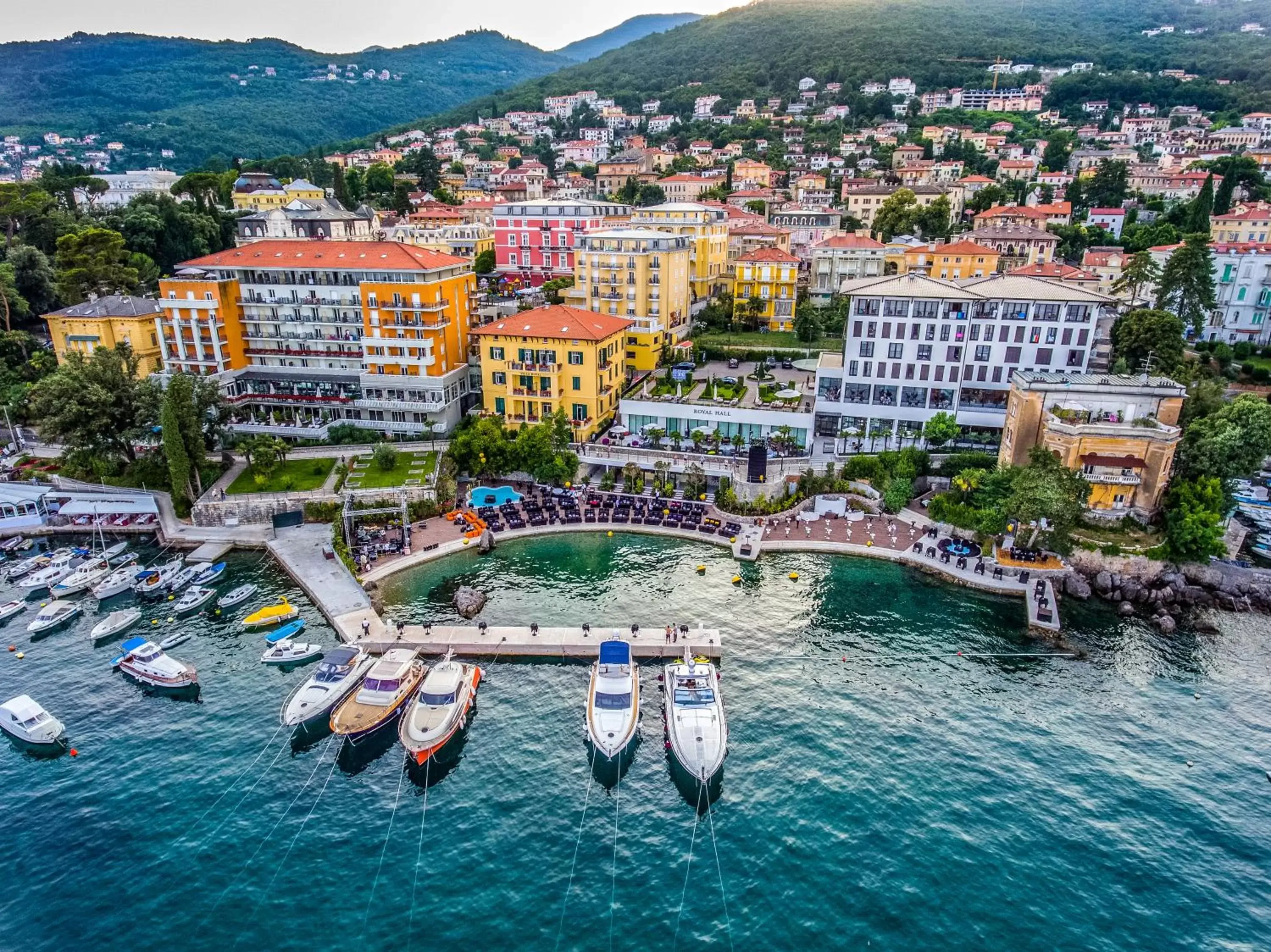 Bird's-eye View in Amadria Park Grand Hotel 4 Opatijska Cvijeta