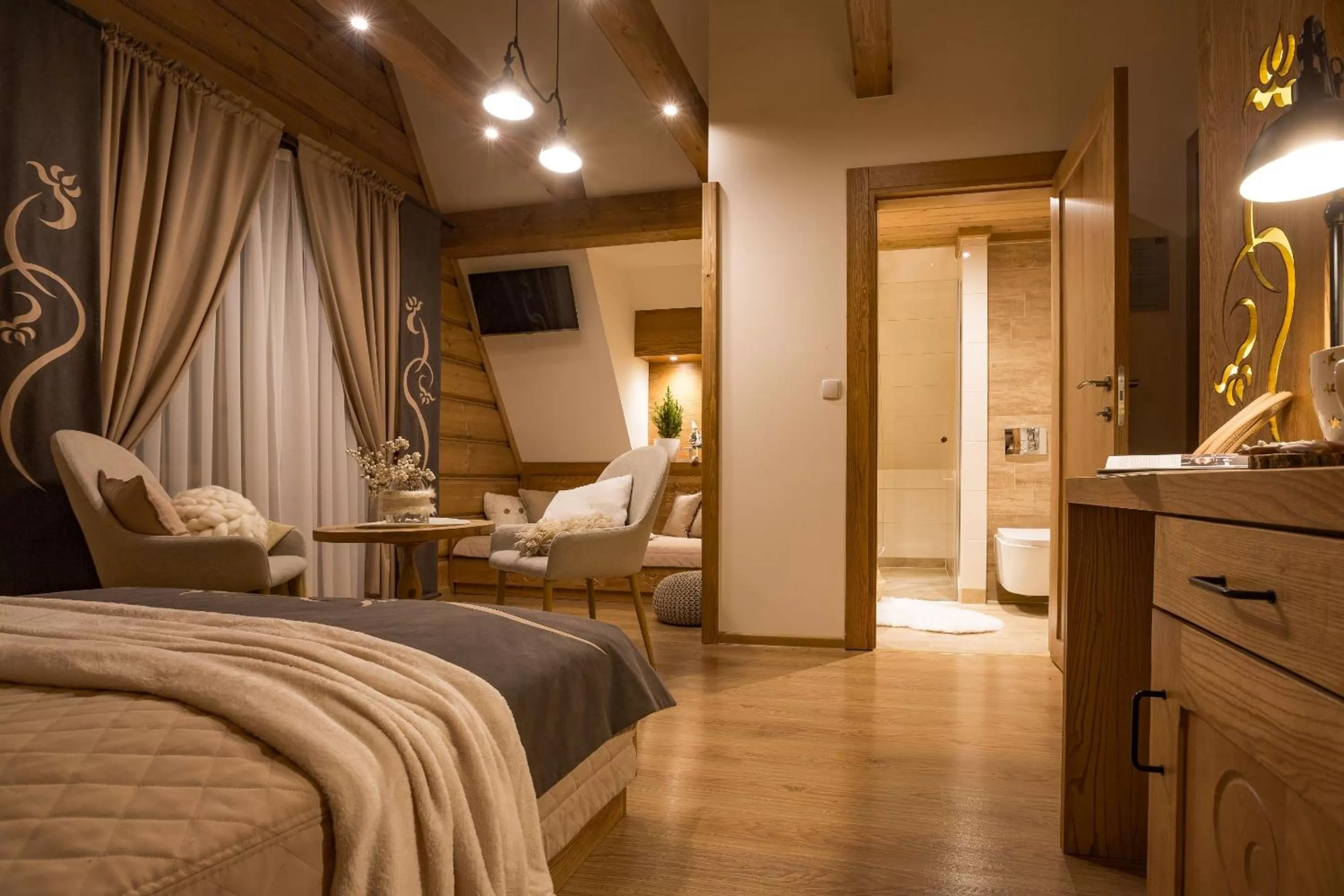 Bed in Dom Gościnny Bachledova