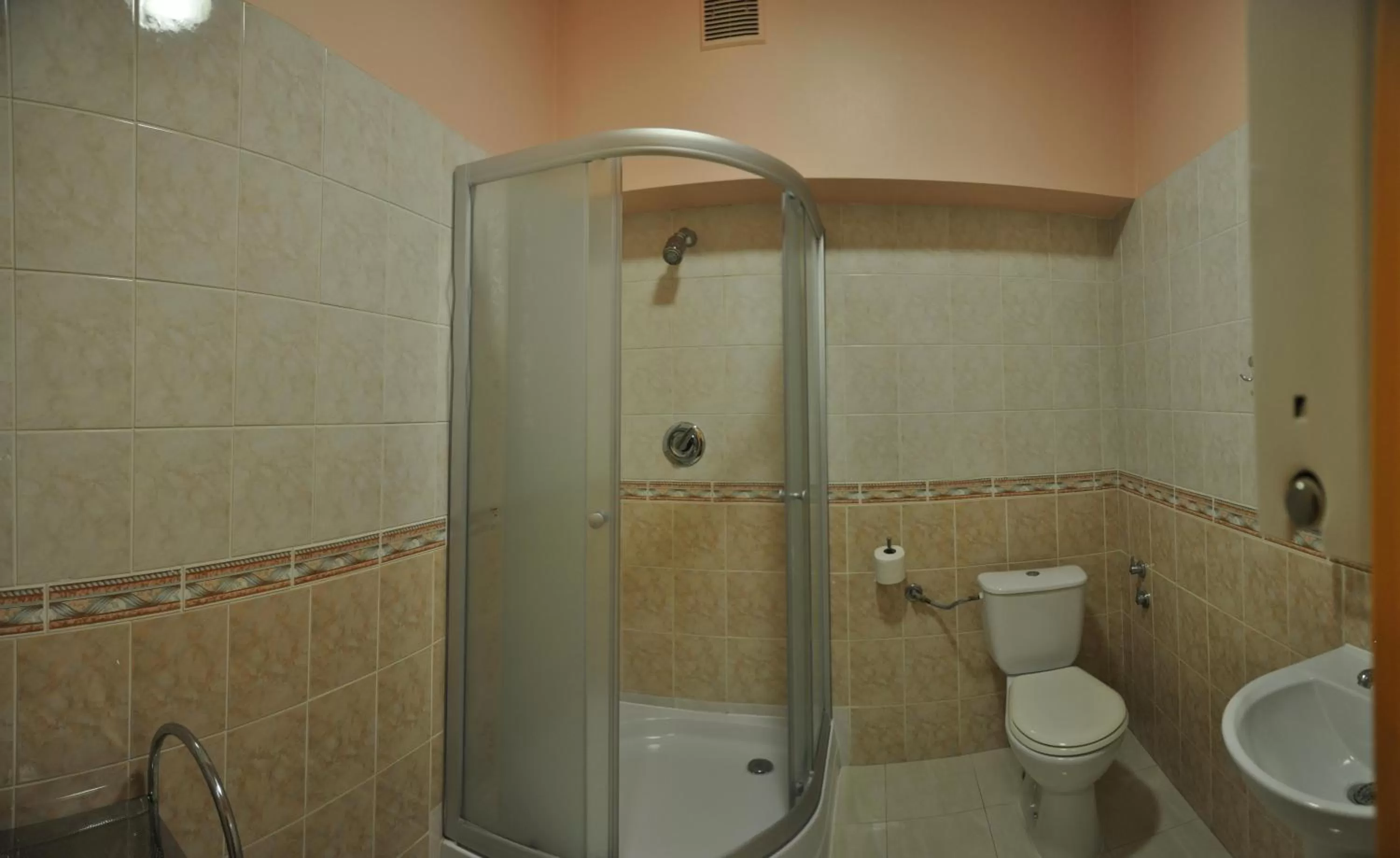 Shower in Hotel Iskra