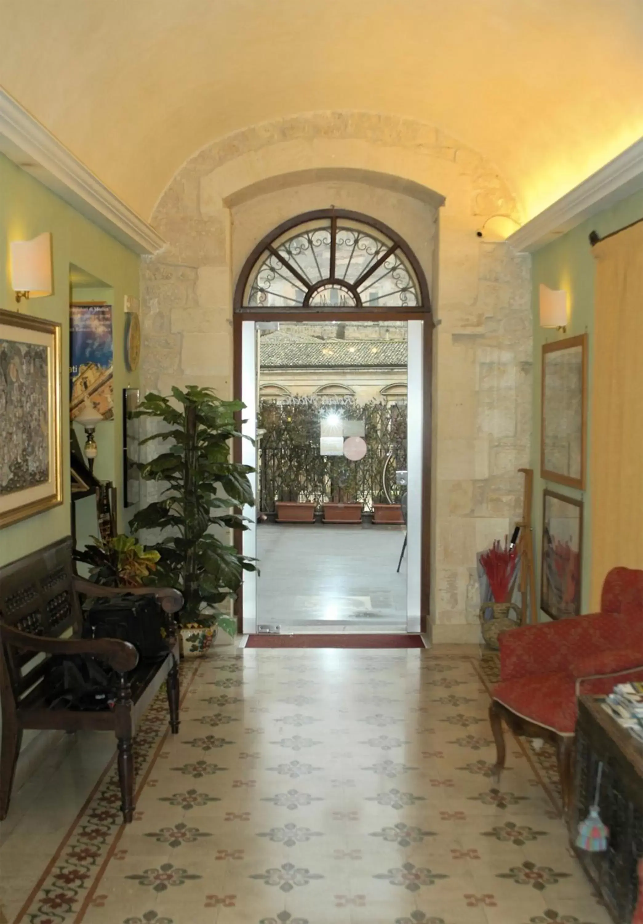 Lobby or reception in Hotel Relais Modica