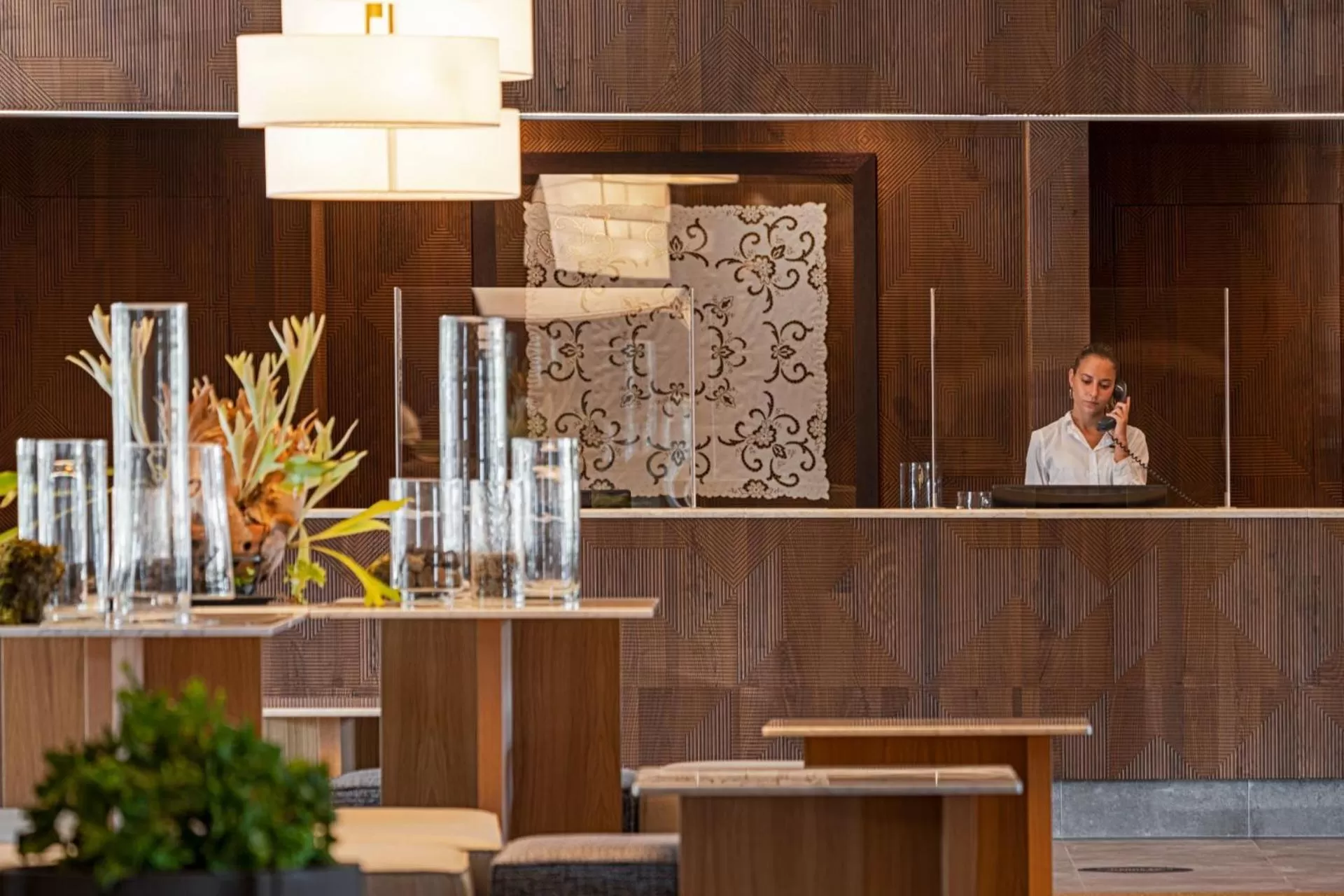 Lobby or reception in Terceira Mar Hotel