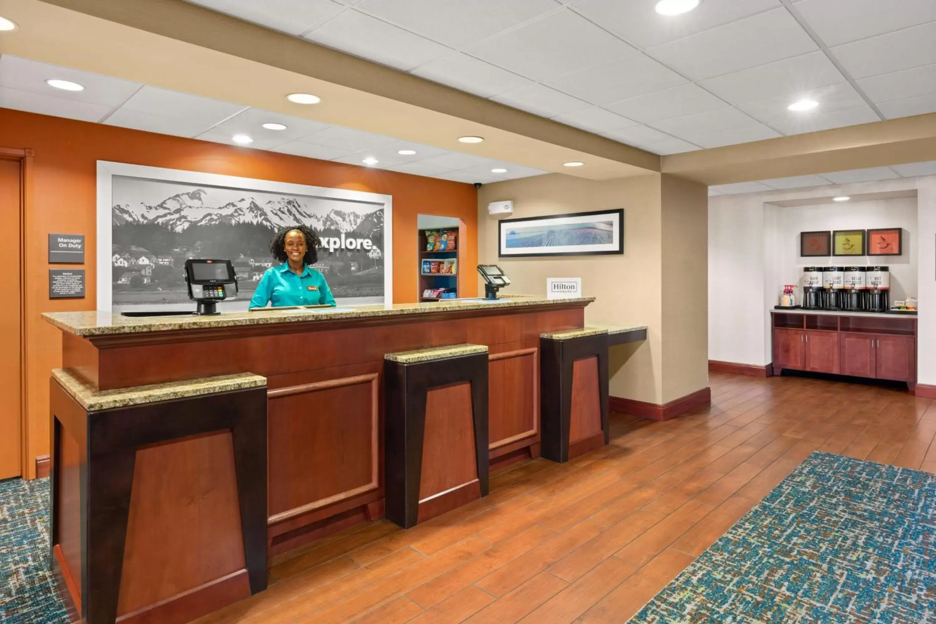 Lobby or reception, Lobby/Reception in Hampton Inn & Suites Burlington