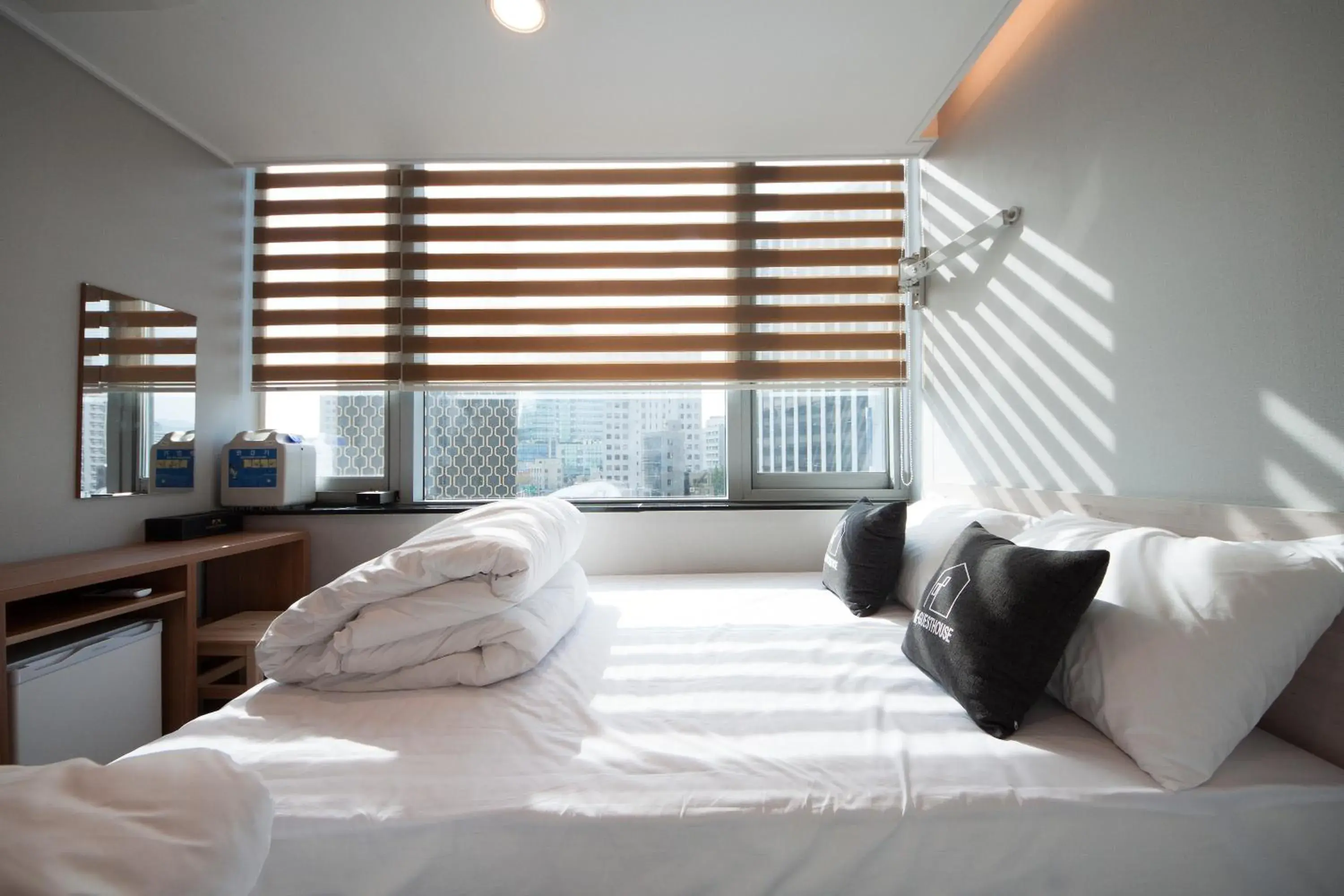 Bedroom, Bed in K-Guesthouse Dongdaemun Premium