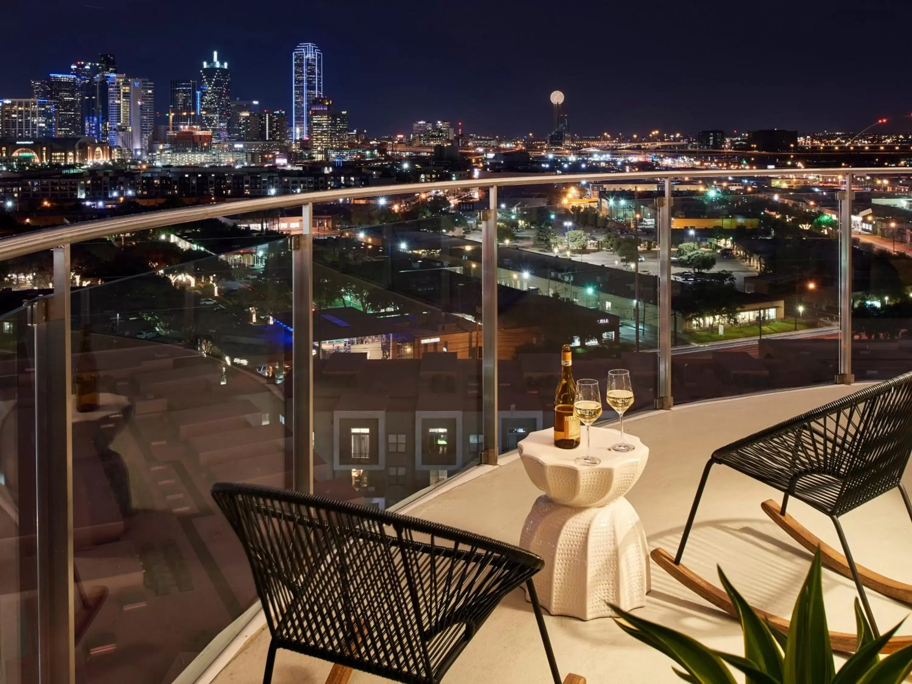 Balcony/Terrace in Virgin Hotels Dallas