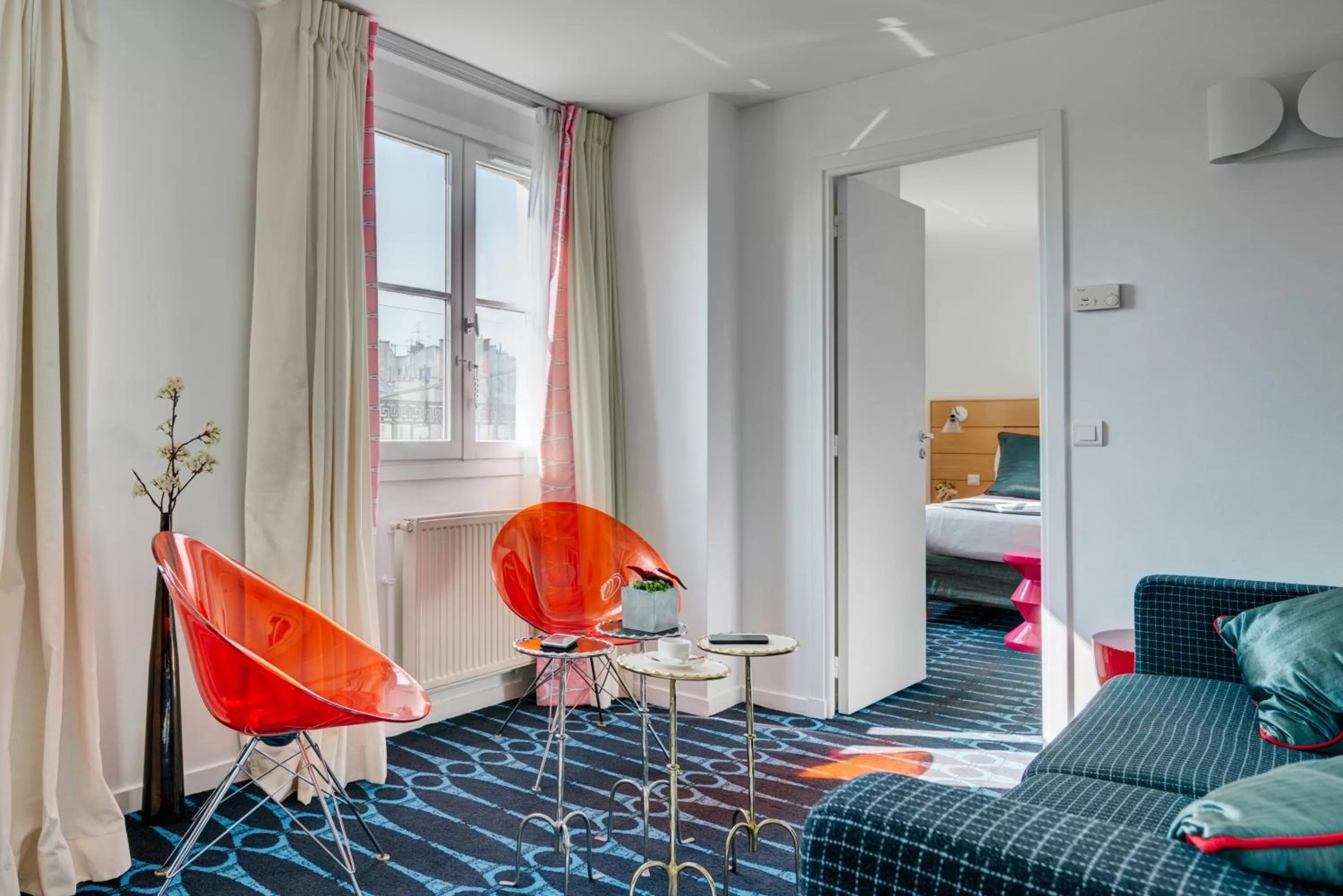 Living room, Bed in Hotel Lorette - Astotel