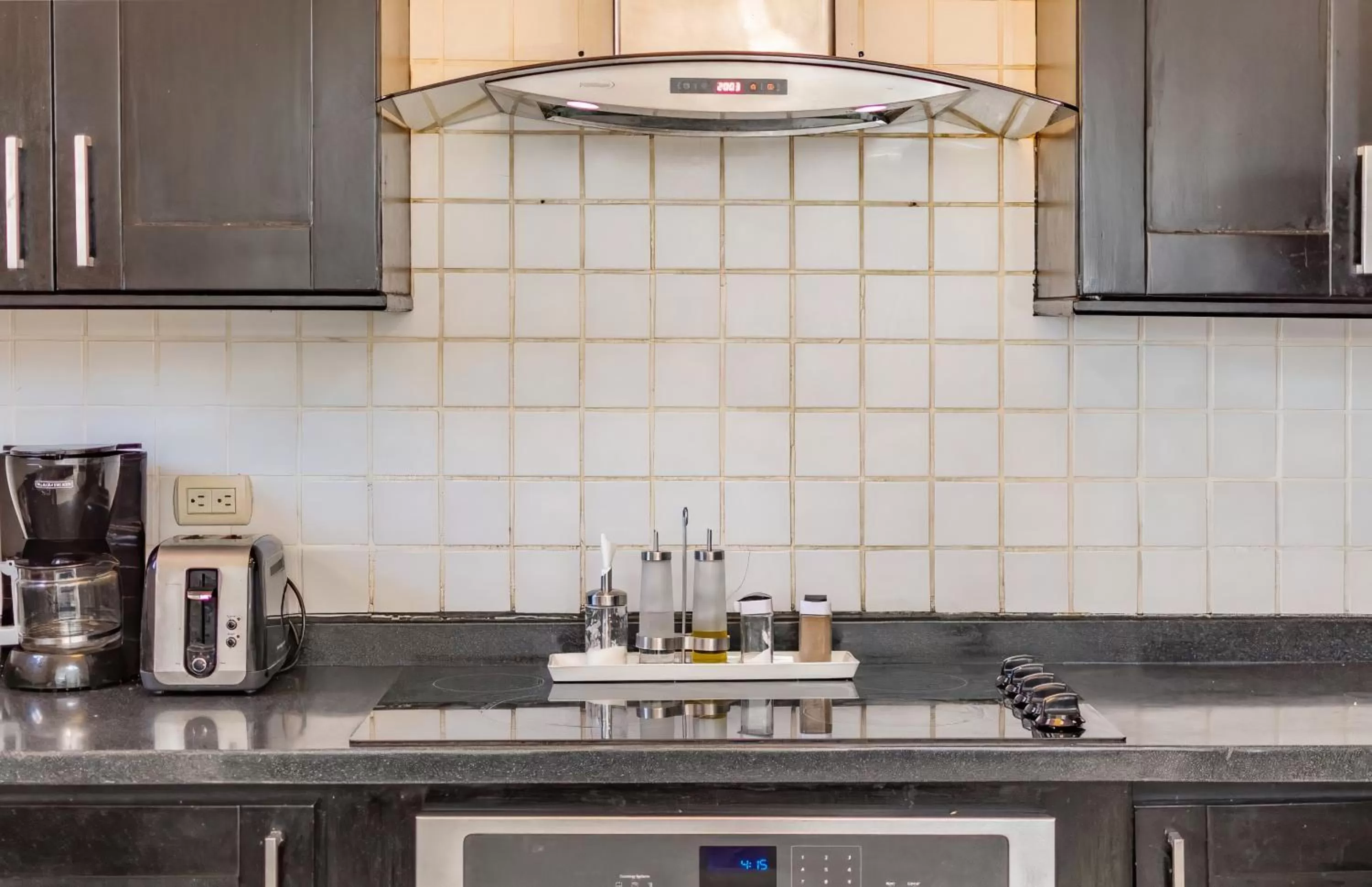 Kitchen or kitchenette in Flor del Mar Condo Punta Cana Beachfront