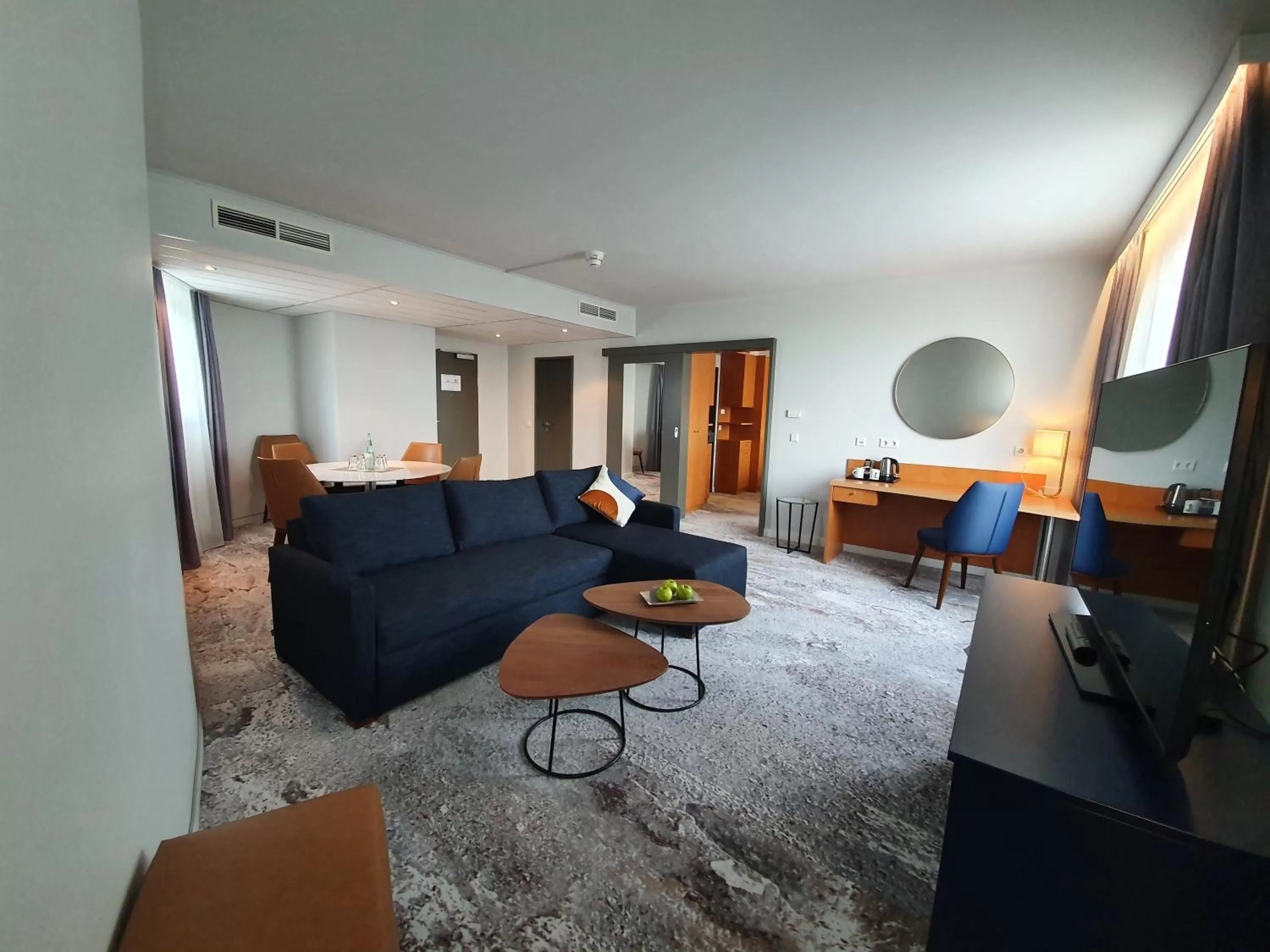 Bedroom in voco Dusseldorf Seestern by IHG