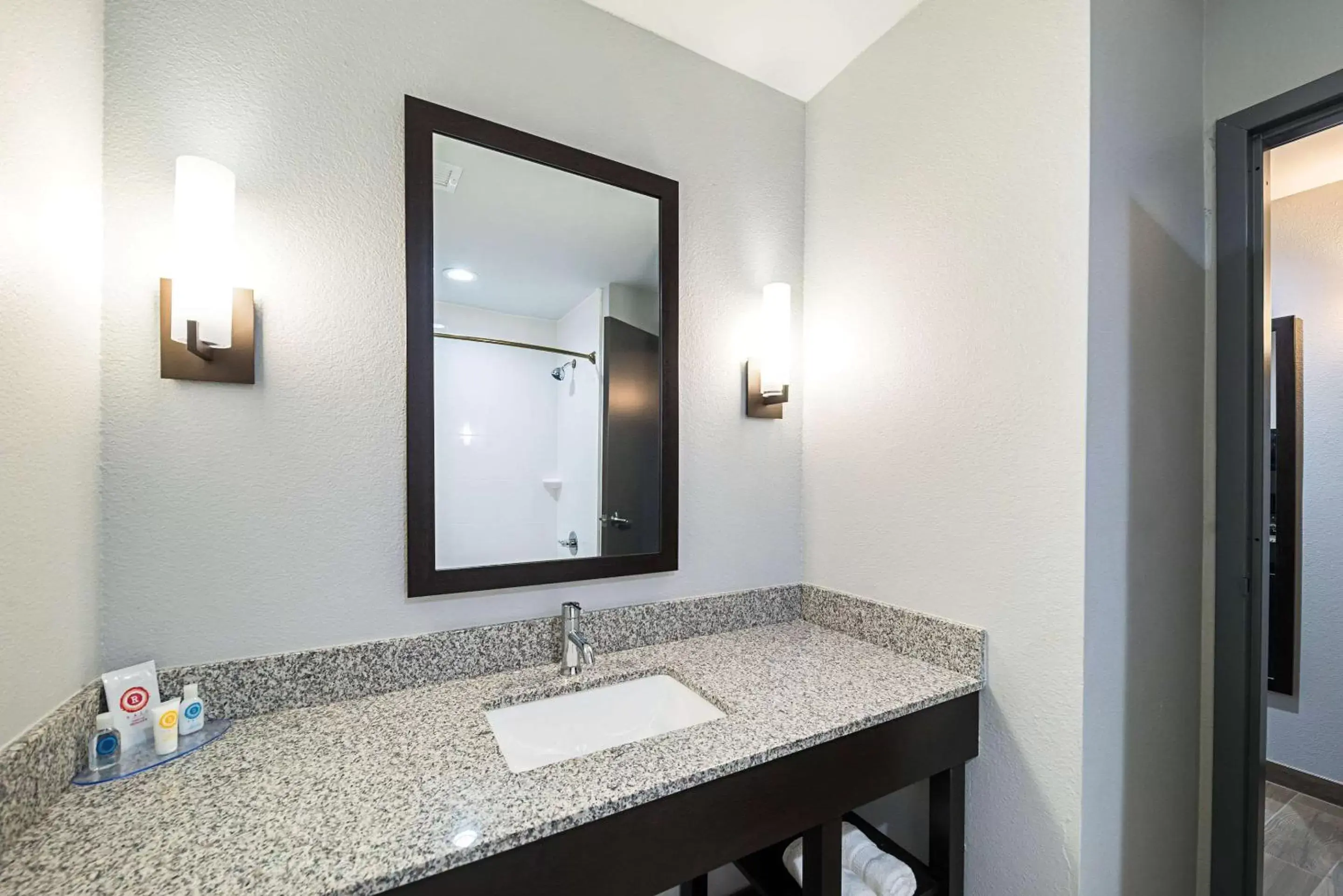 Bathroom in Comfort Inn & Suites Oklahoma City near Bricktown