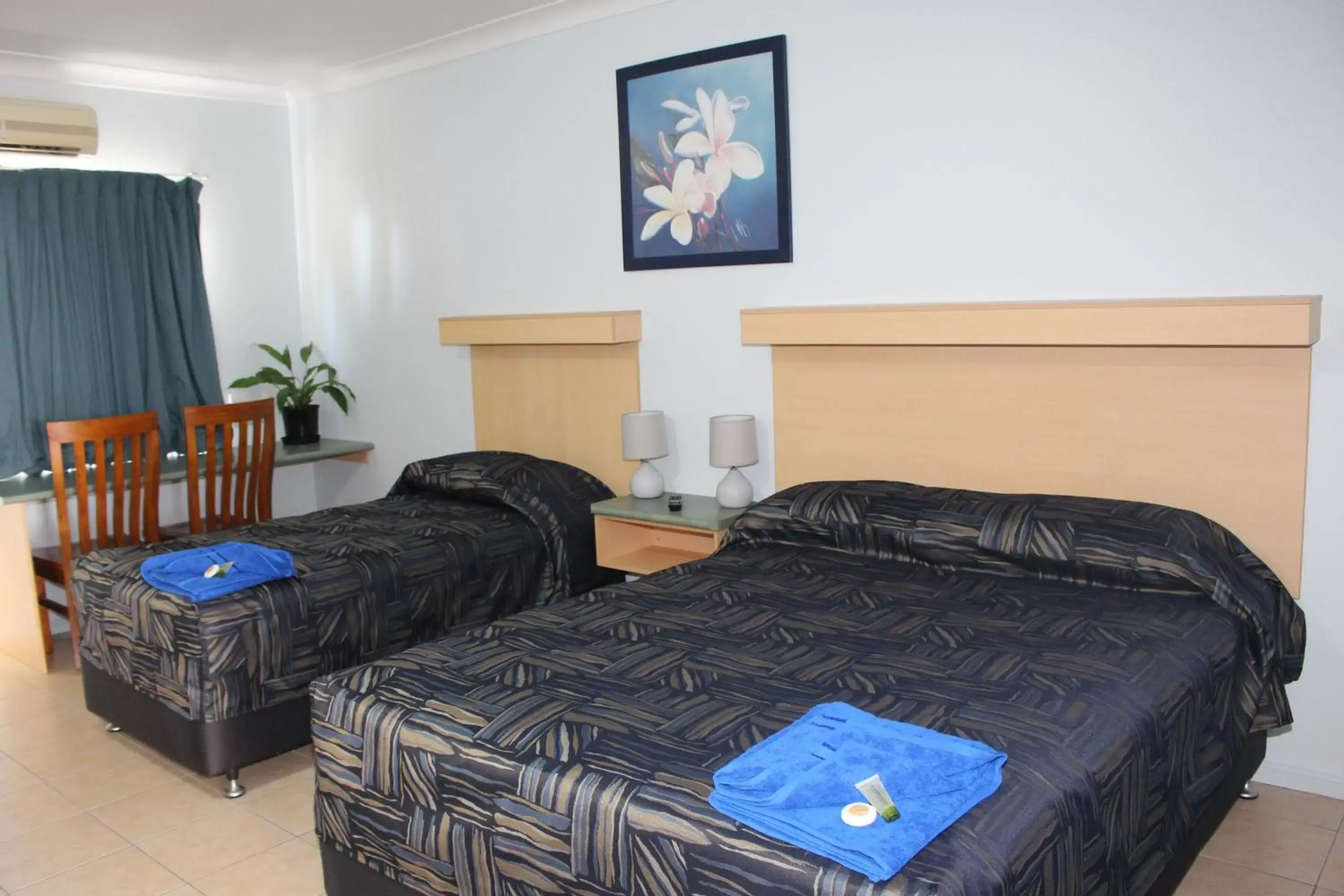 Photo of the whole room, Bed in TI Motel Torres Strait