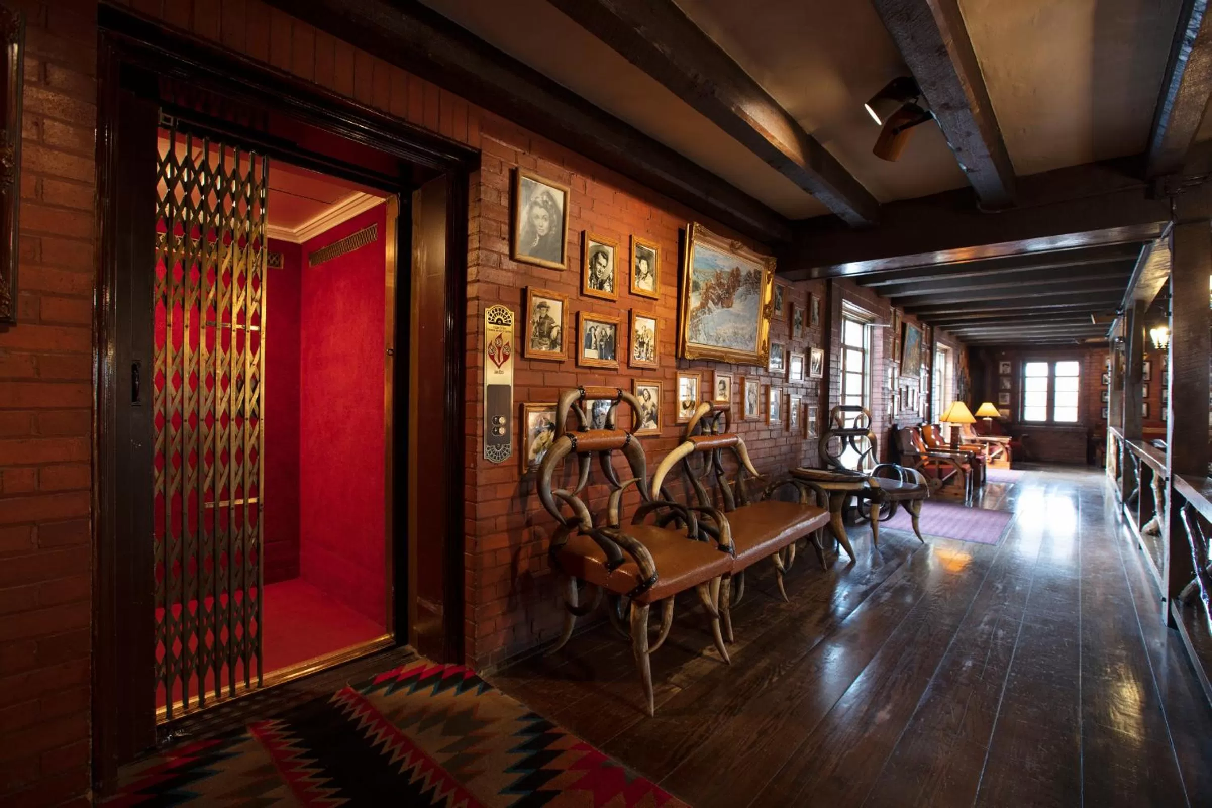 Lobby or reception in Hotel El Rancho