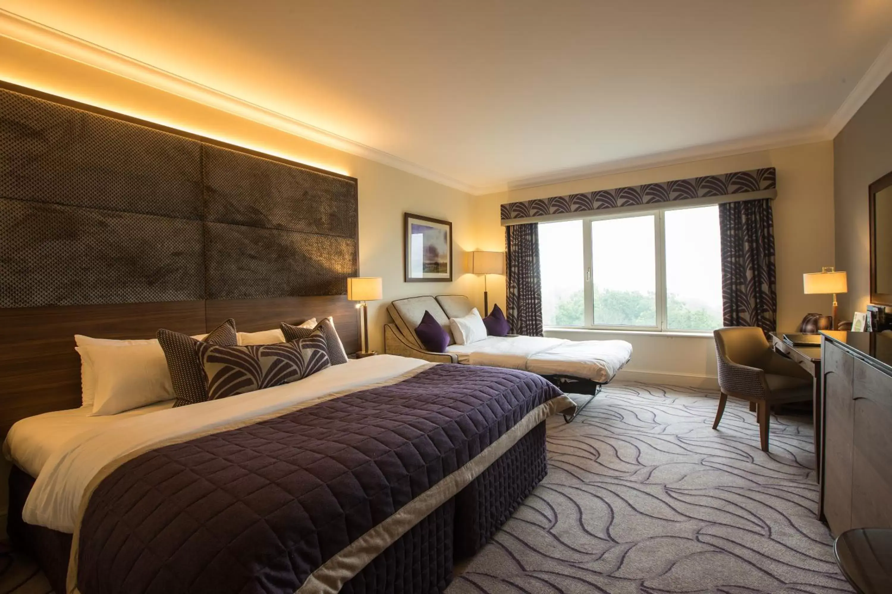 Bed in The Celtic Manor Resort