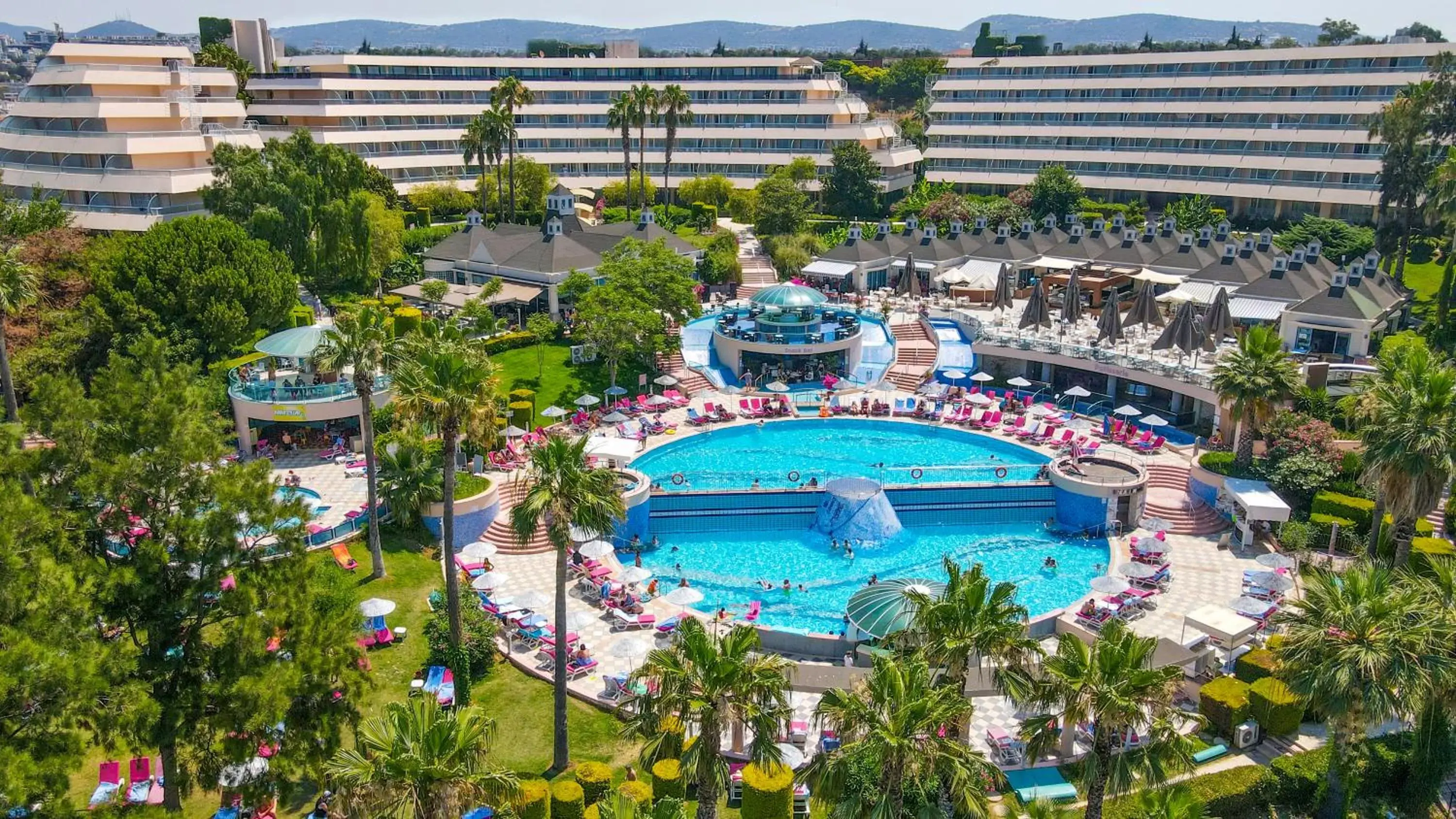 Bird's eye view, Pool View in The Grand Blue Sky International - All Inclusive