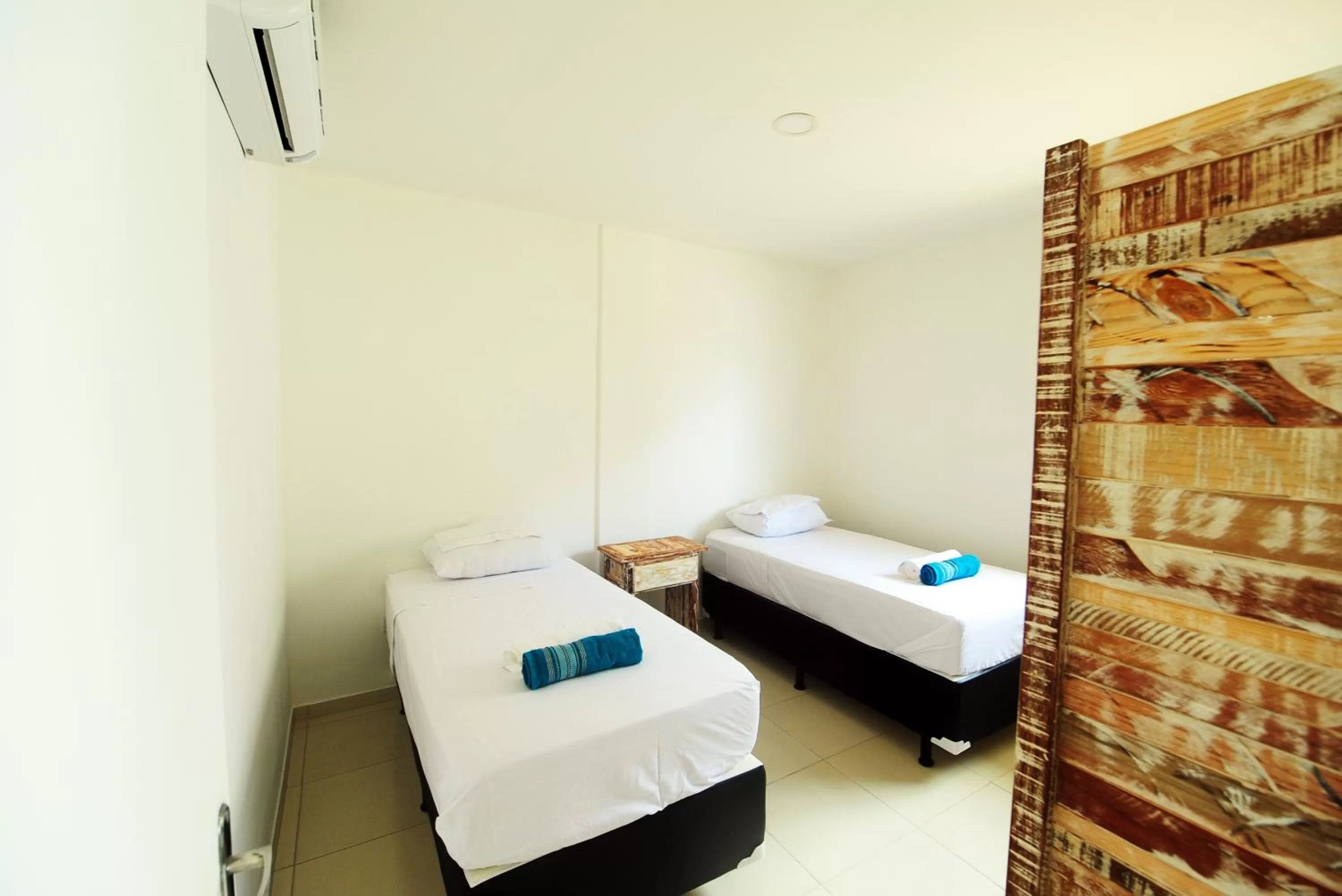 Bed in Manga Verde Beach Residence