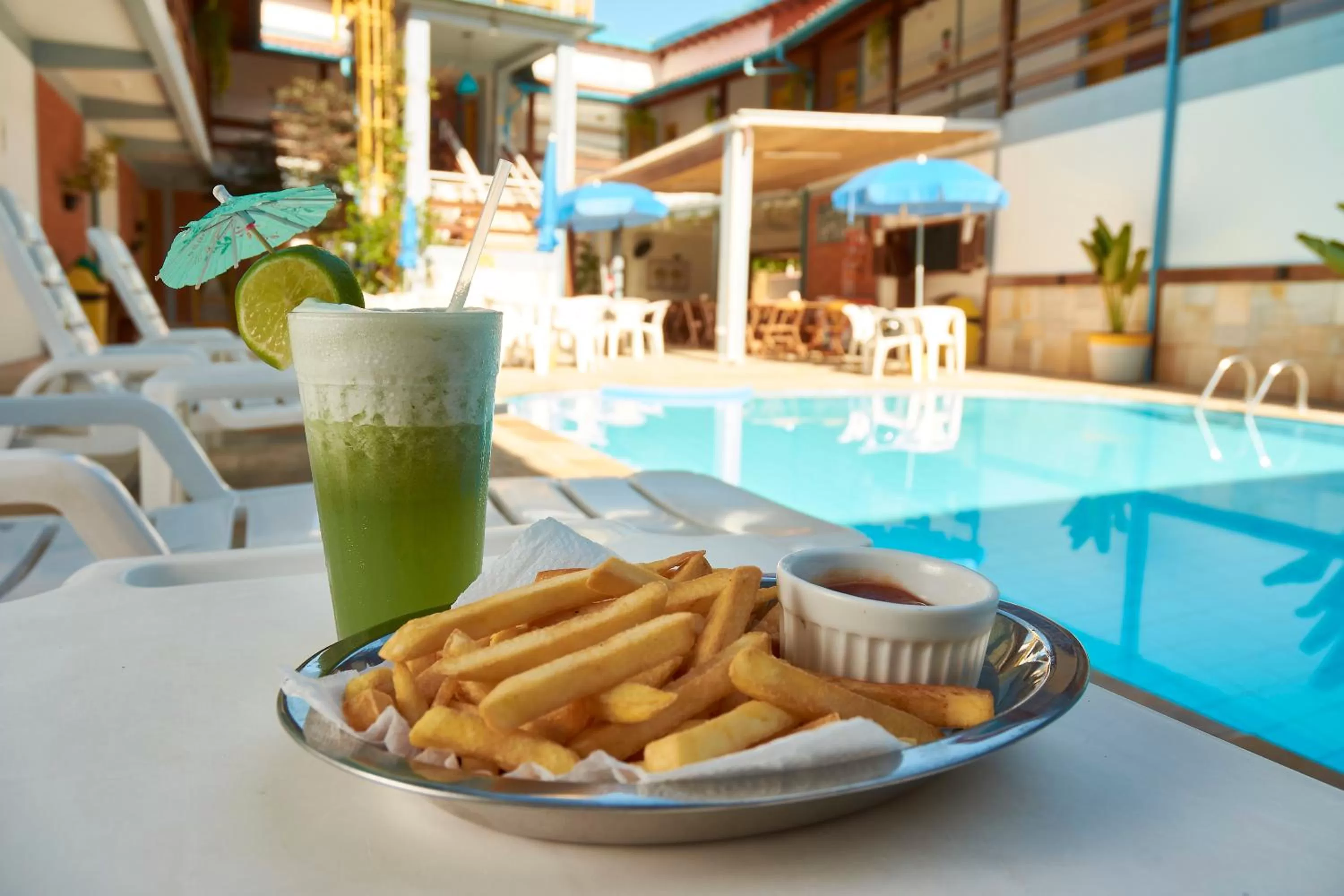 Restaurant/places to eat in Hotel e Pousada Pouso54