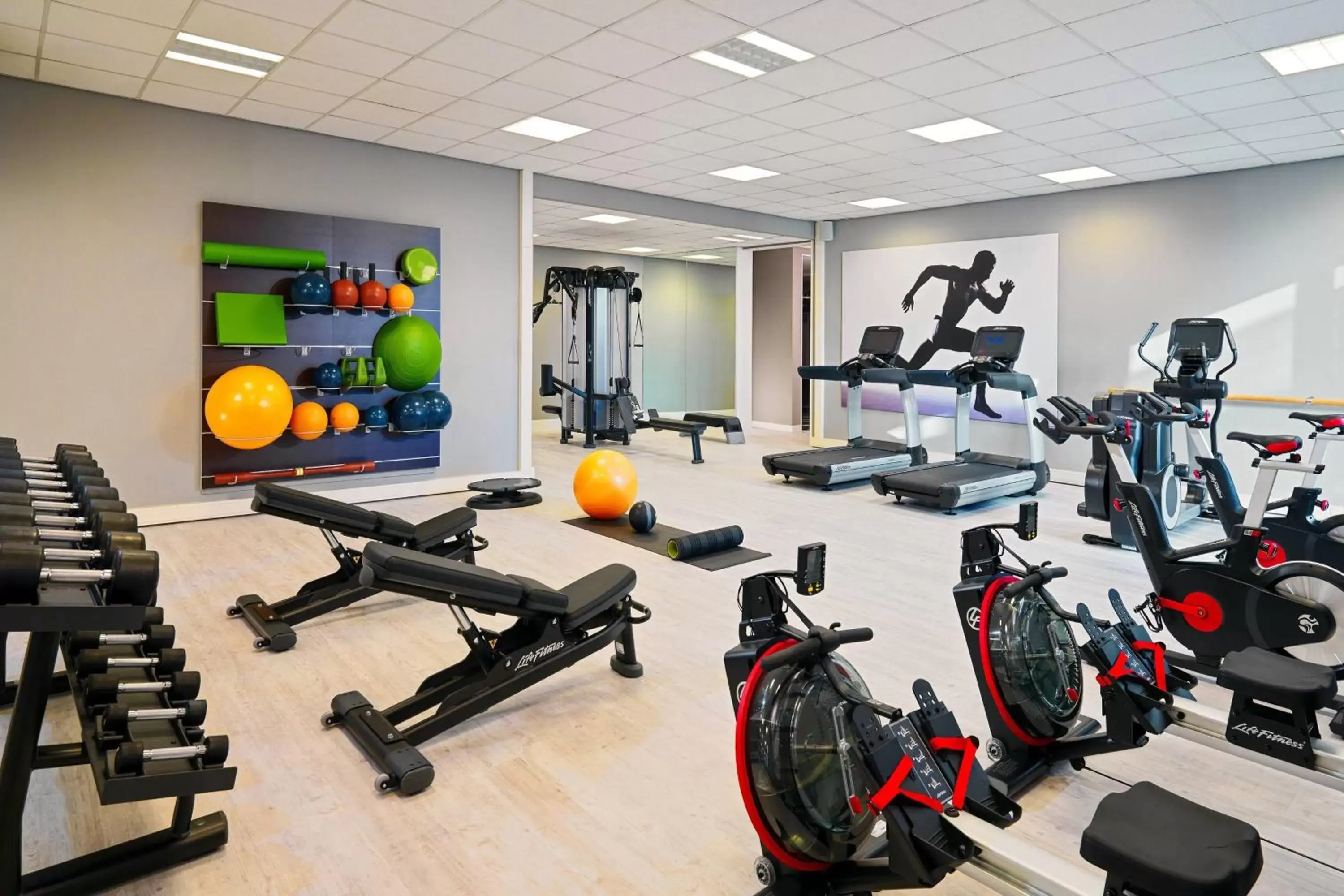 Fitness centre/facilities, Fitness Center/Facilities in Rotterdam Marriott Hotel