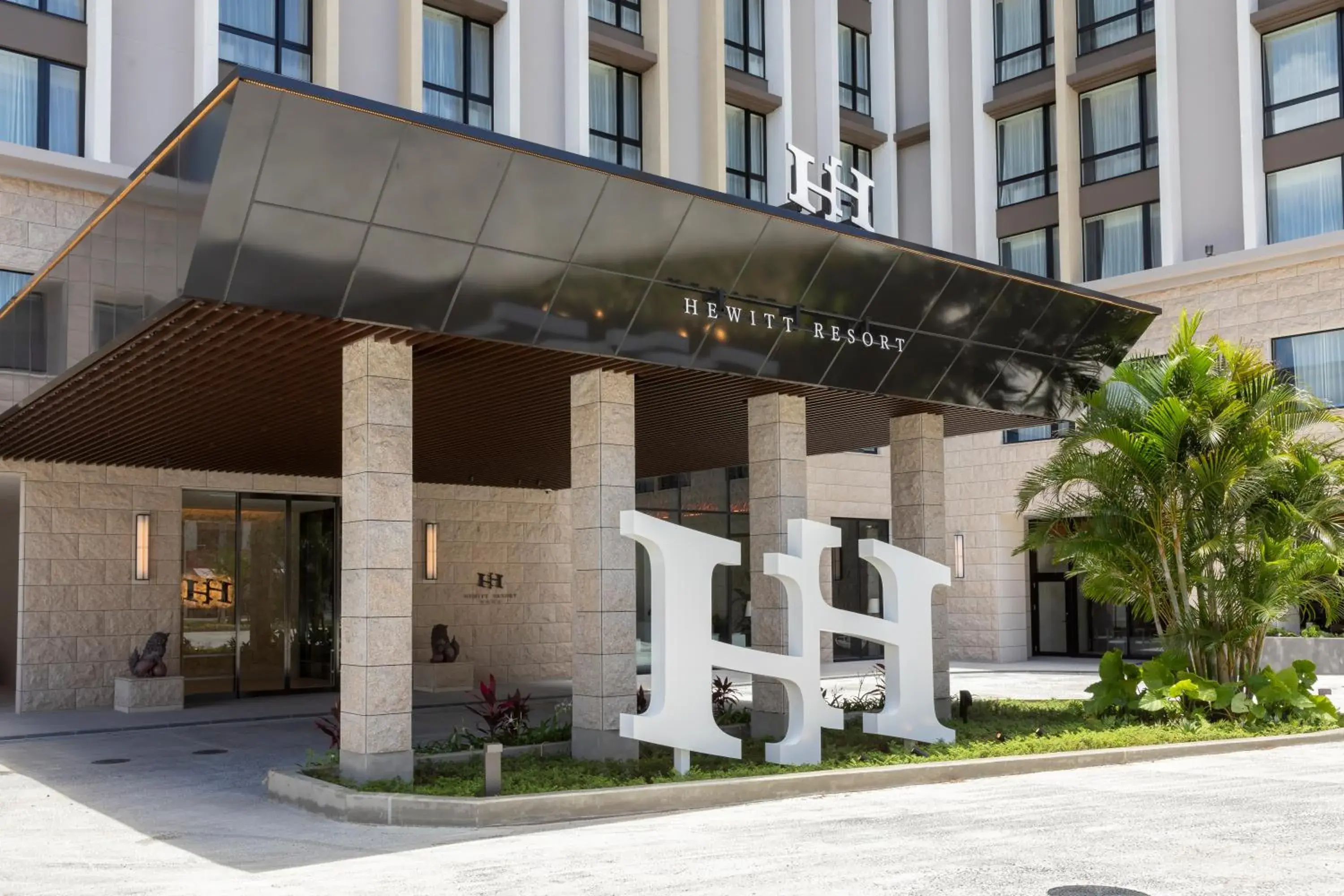 Facade/entrance, BBQ Facilities in Hewitt Resort Naha 