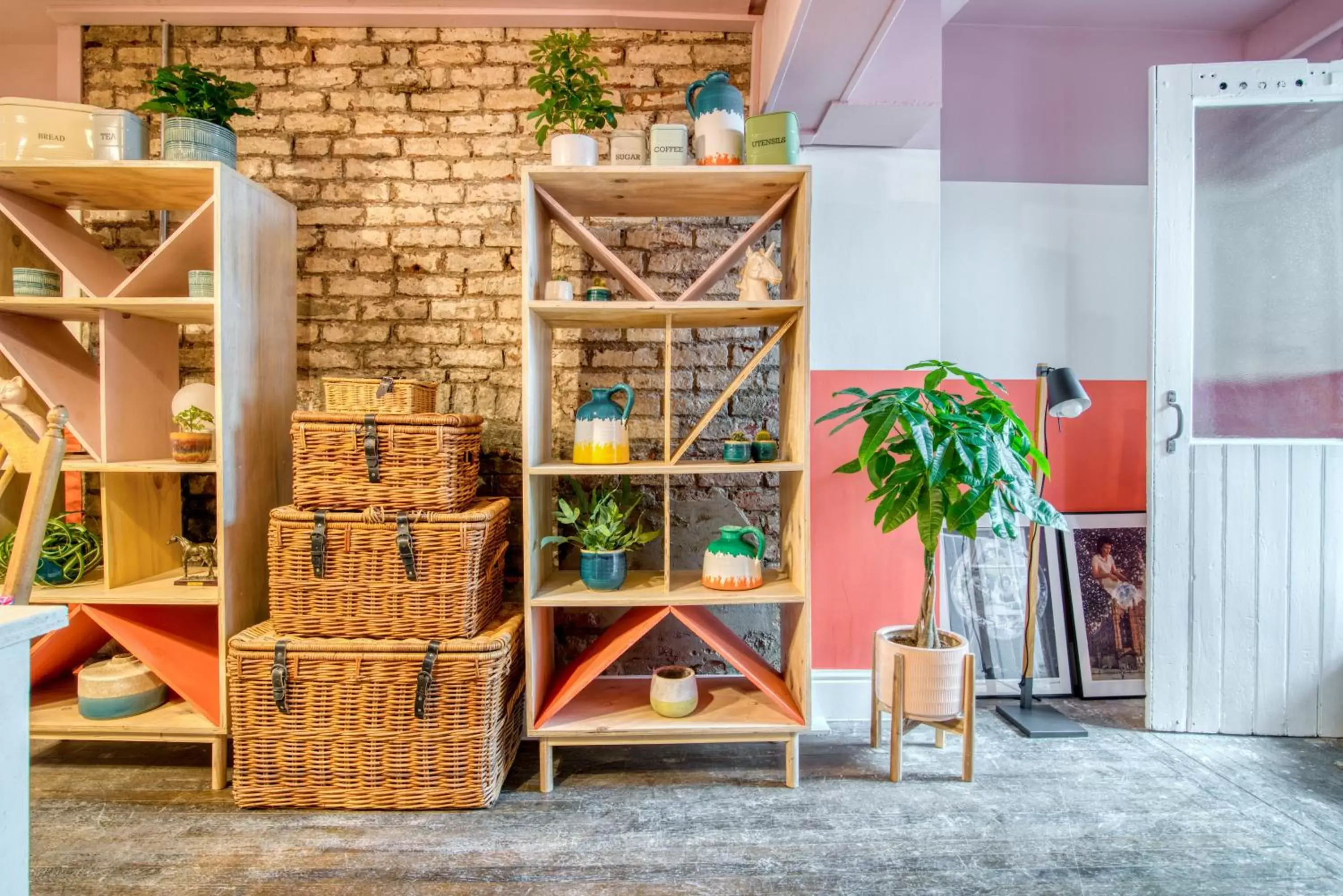 Communal kitchen in Selina NQ1 Manchester