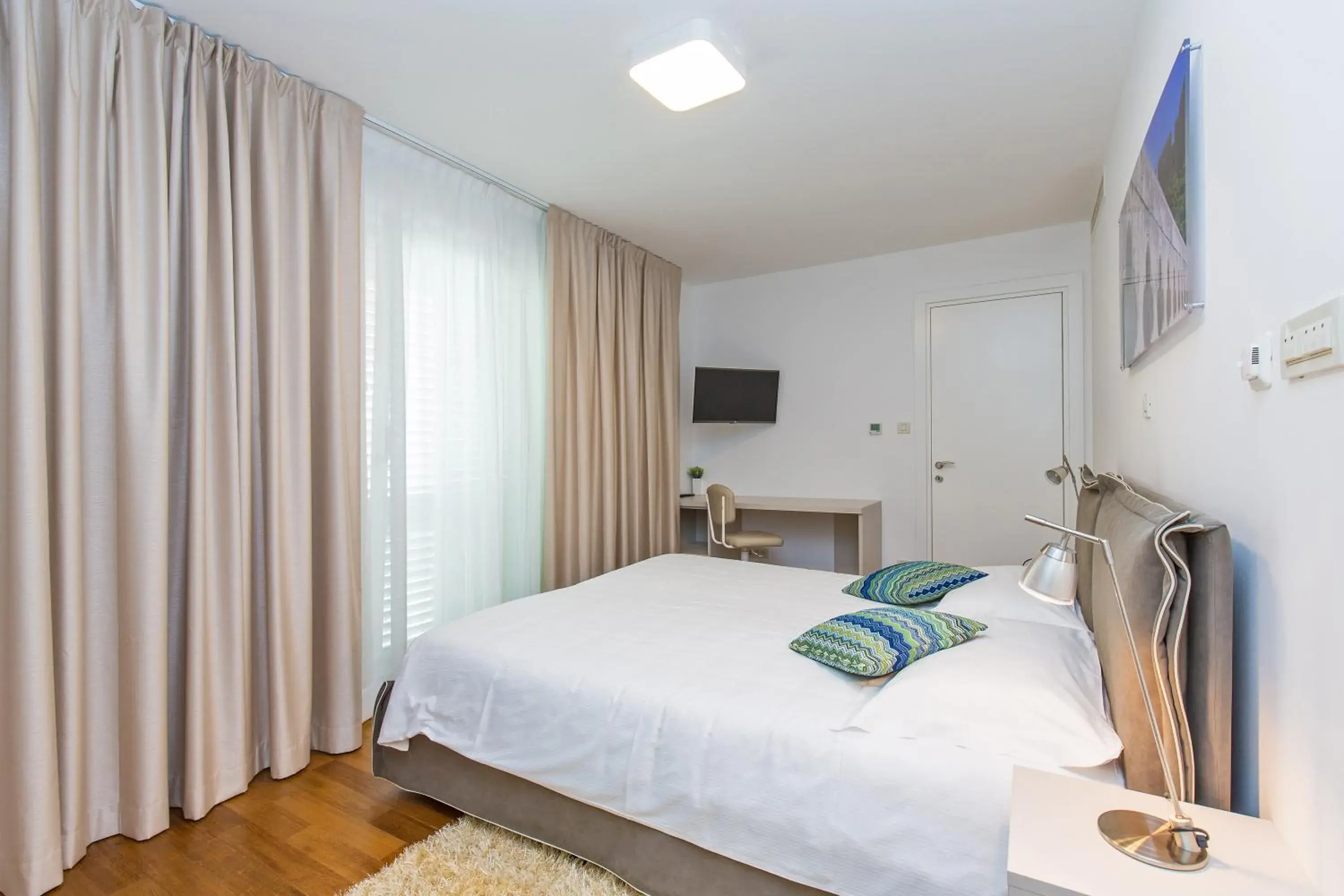 Bedroom, Bed in Dubrovnik Luxury Residence – L’Orangerie