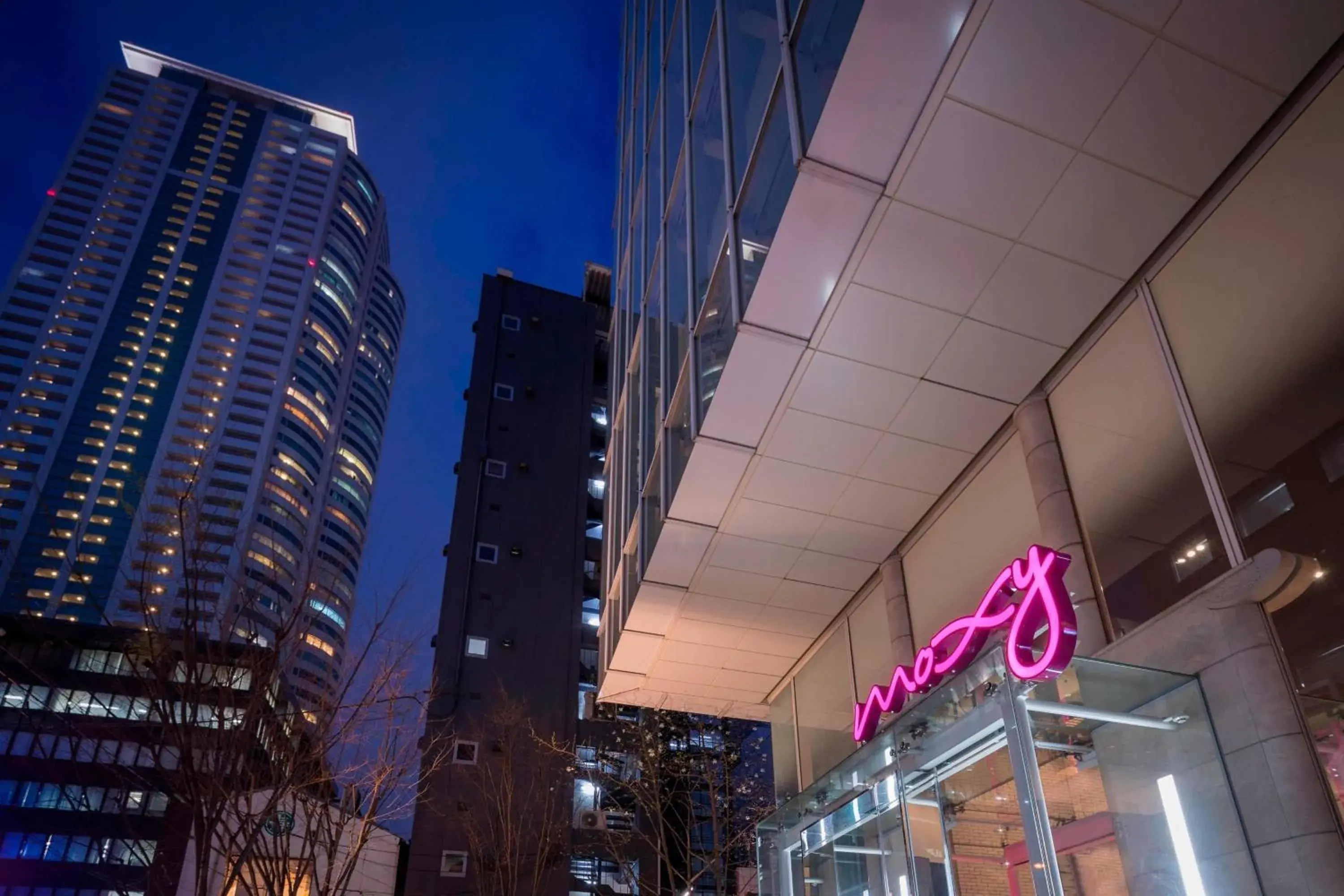 Property building in MOXY Osaka Honmachi by Marriott