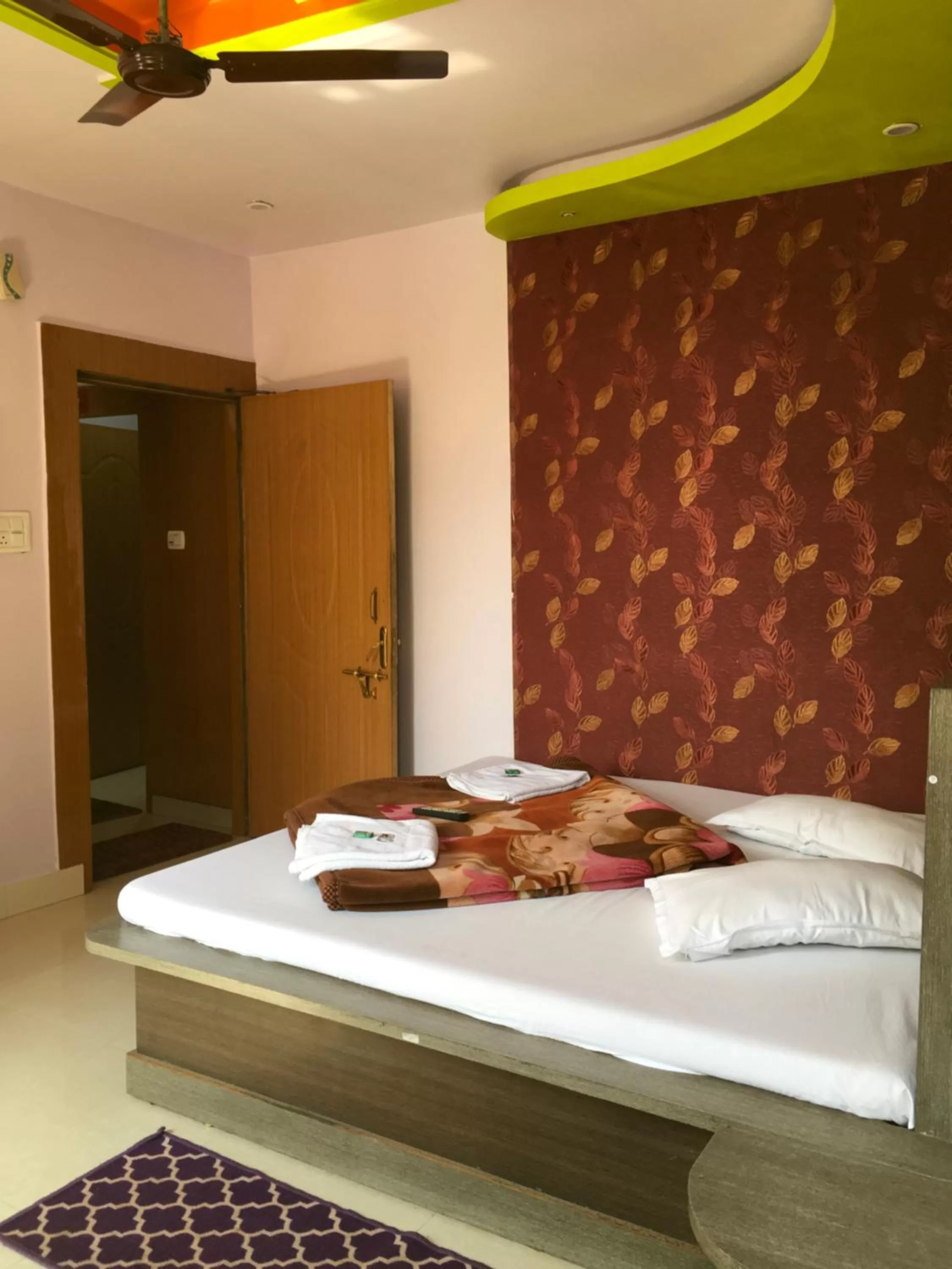 Bed in Hotel RAJVIHAR