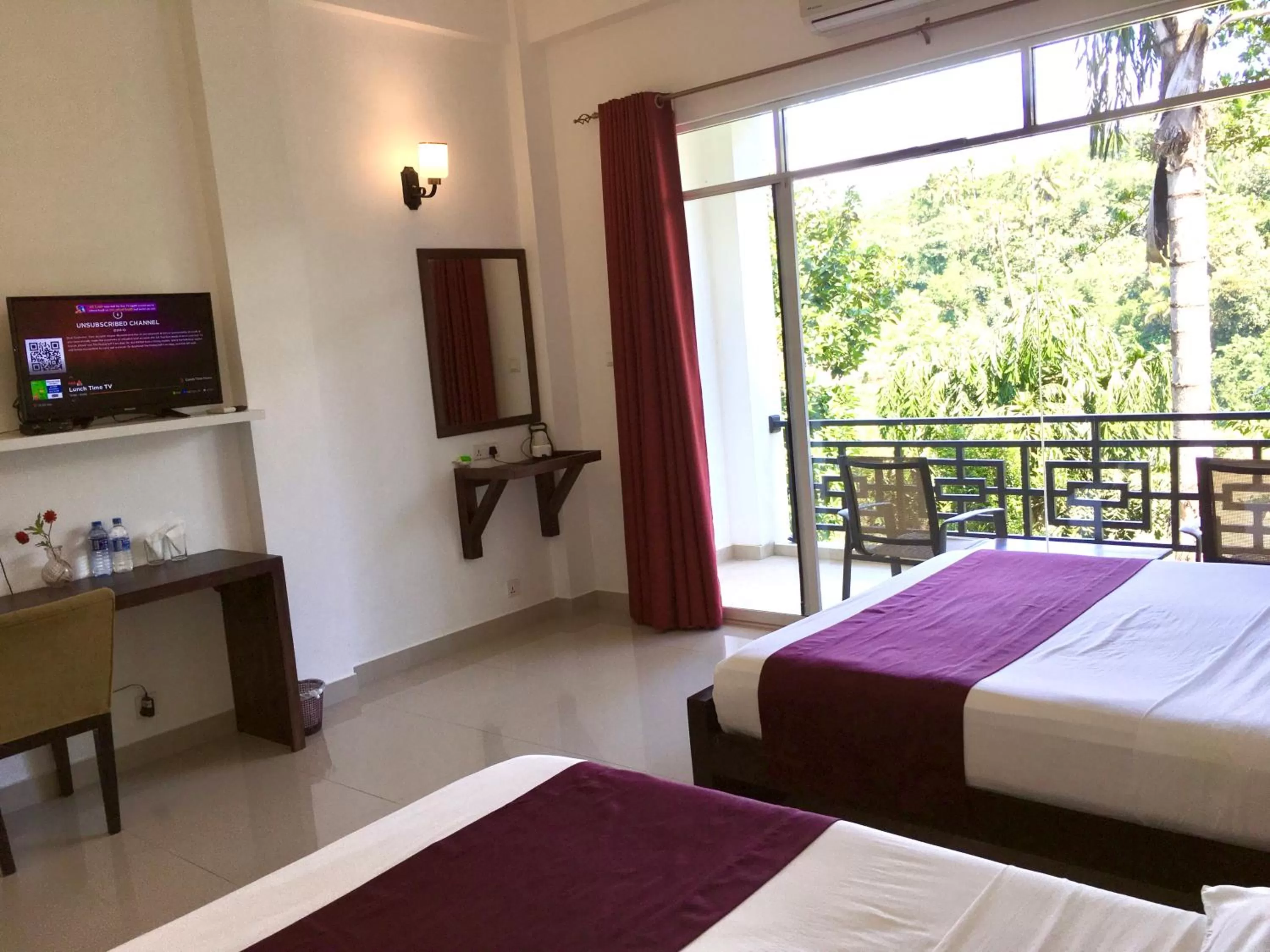 Bedroom, Bed in Kandy Rivers Edge Nature Resort