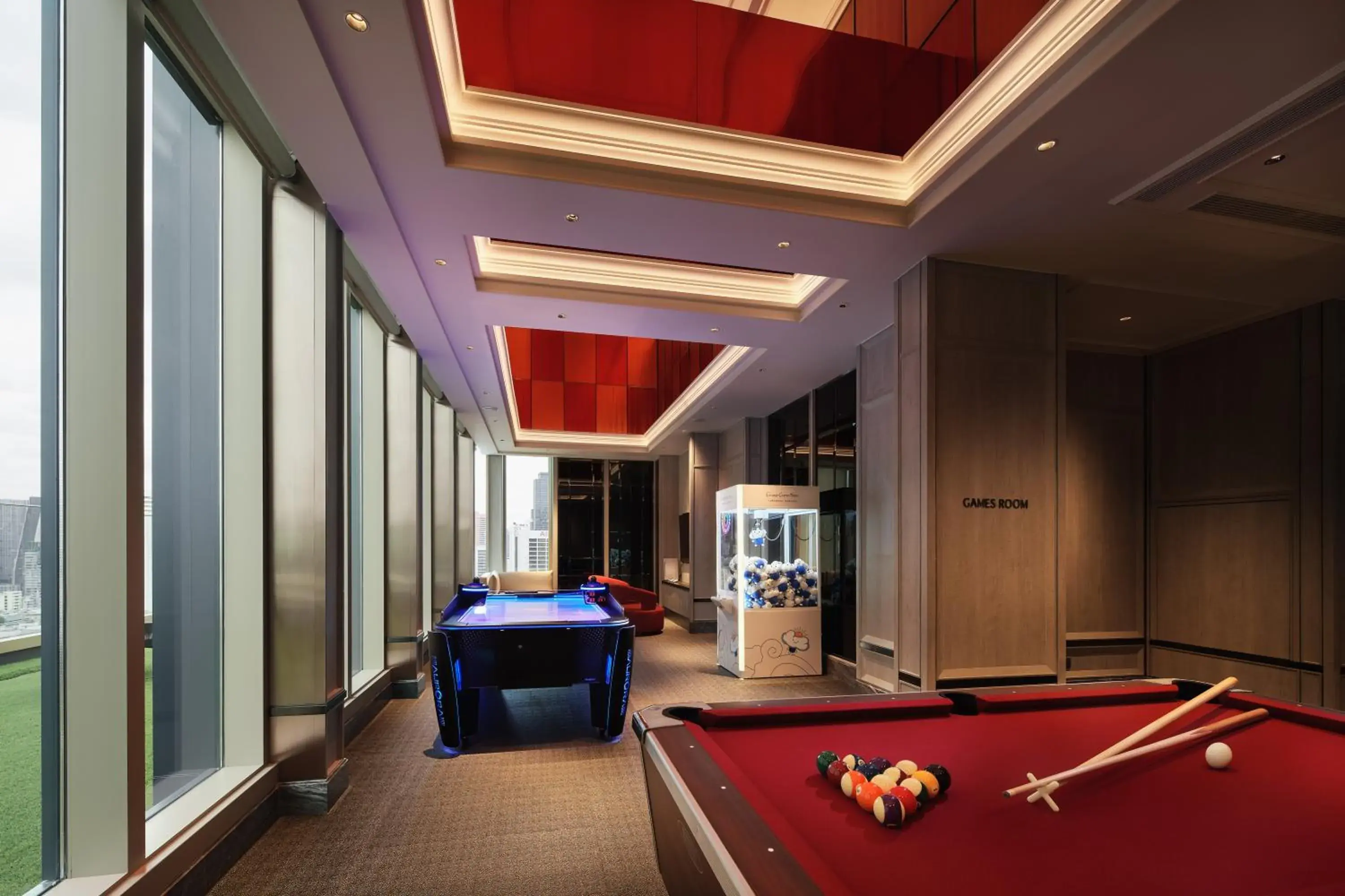 Game Room, Billiards in Grande Centre Point Surawong Bangkok