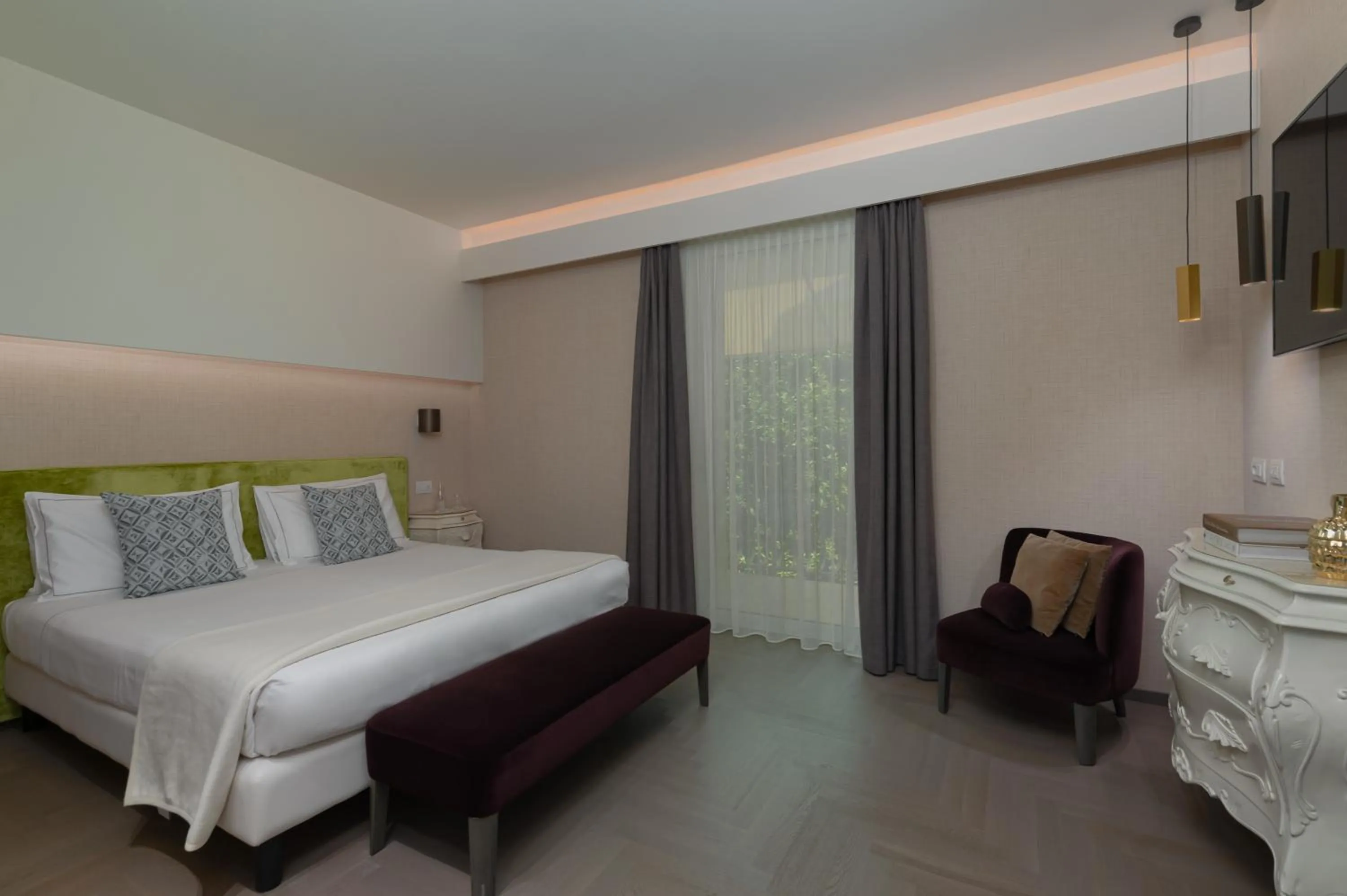 Bedroom, Bed in Olivi Hotel & Natural Spa