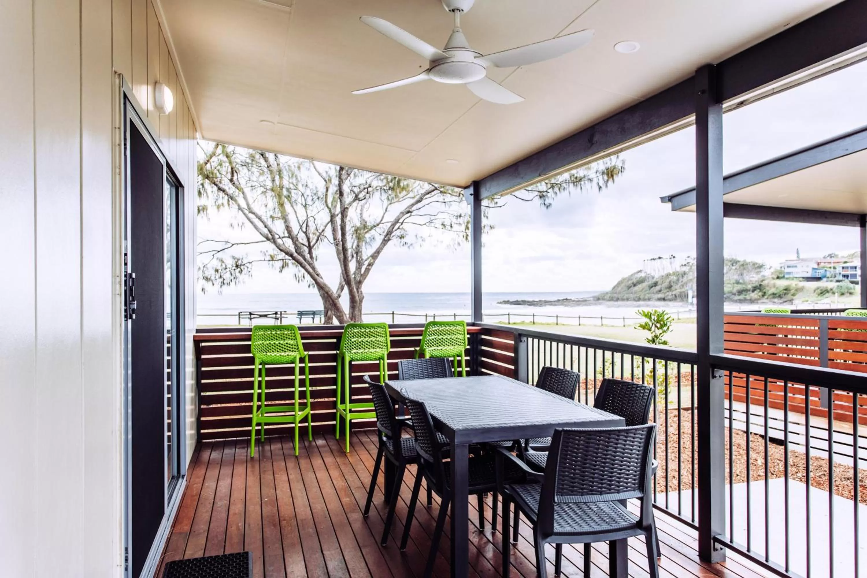 Balcony/Terrace in Woolgoolga Beach Holiday Park