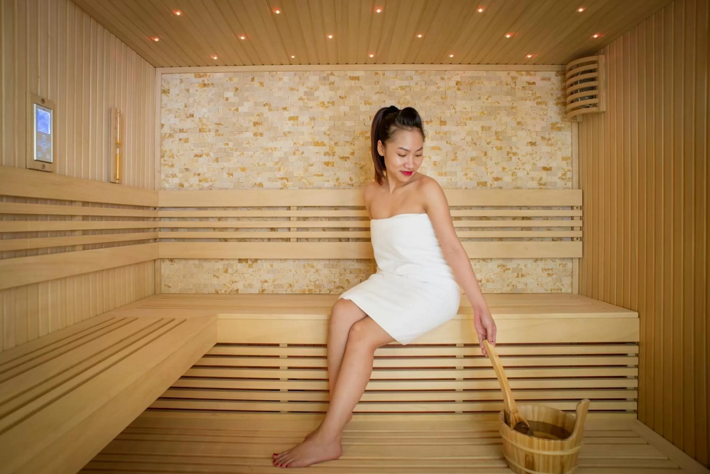 Sauna in Royal Halong Hotel