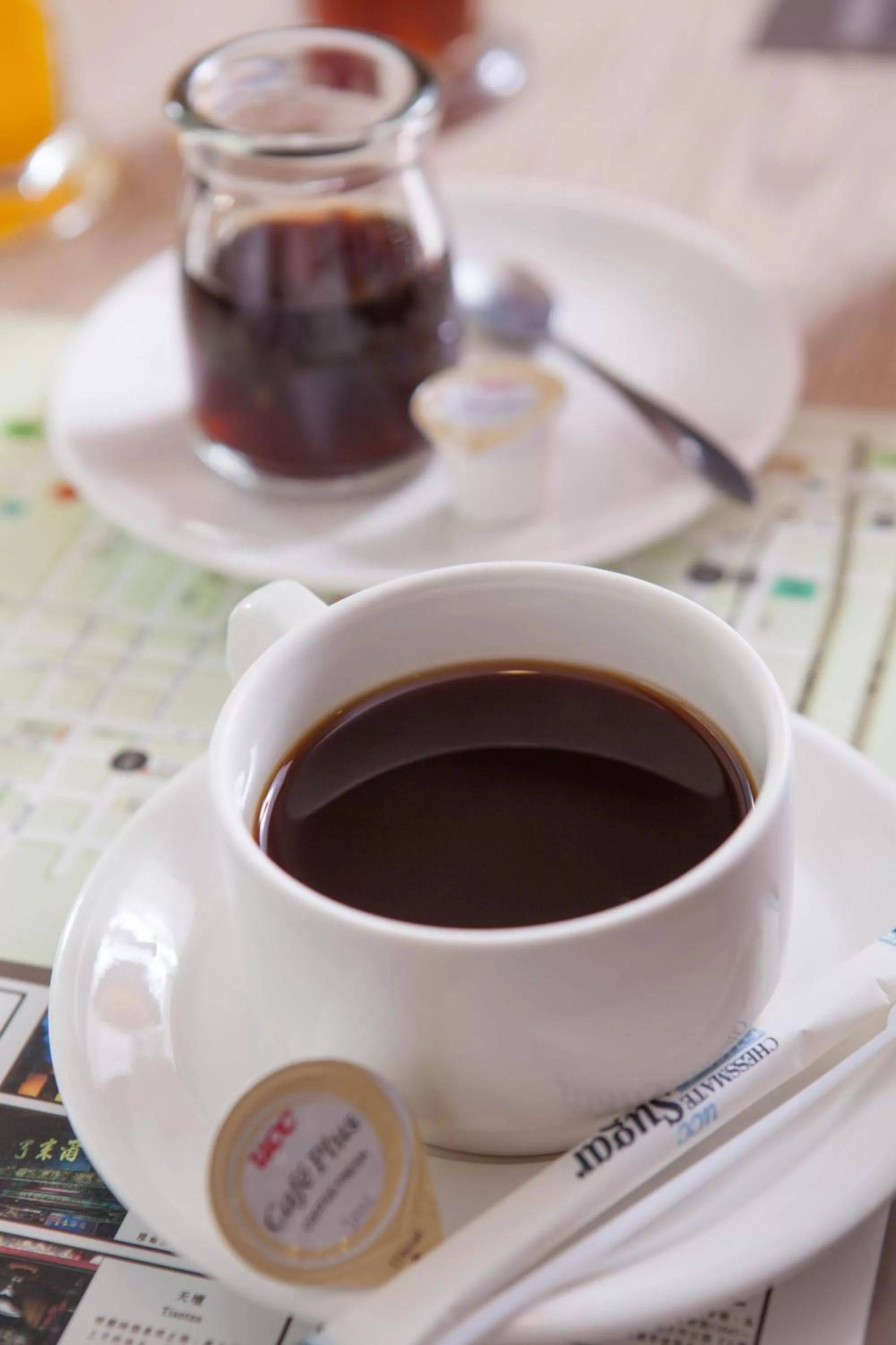Non alcoholic drinks in Cambridge Tainan Hotel