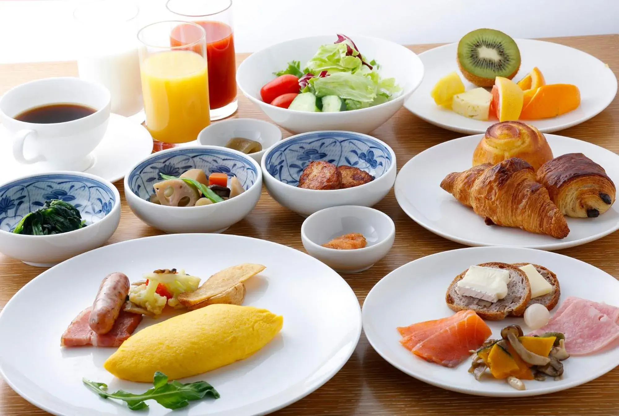 Breakfast in Hotel Okura Fukuoka