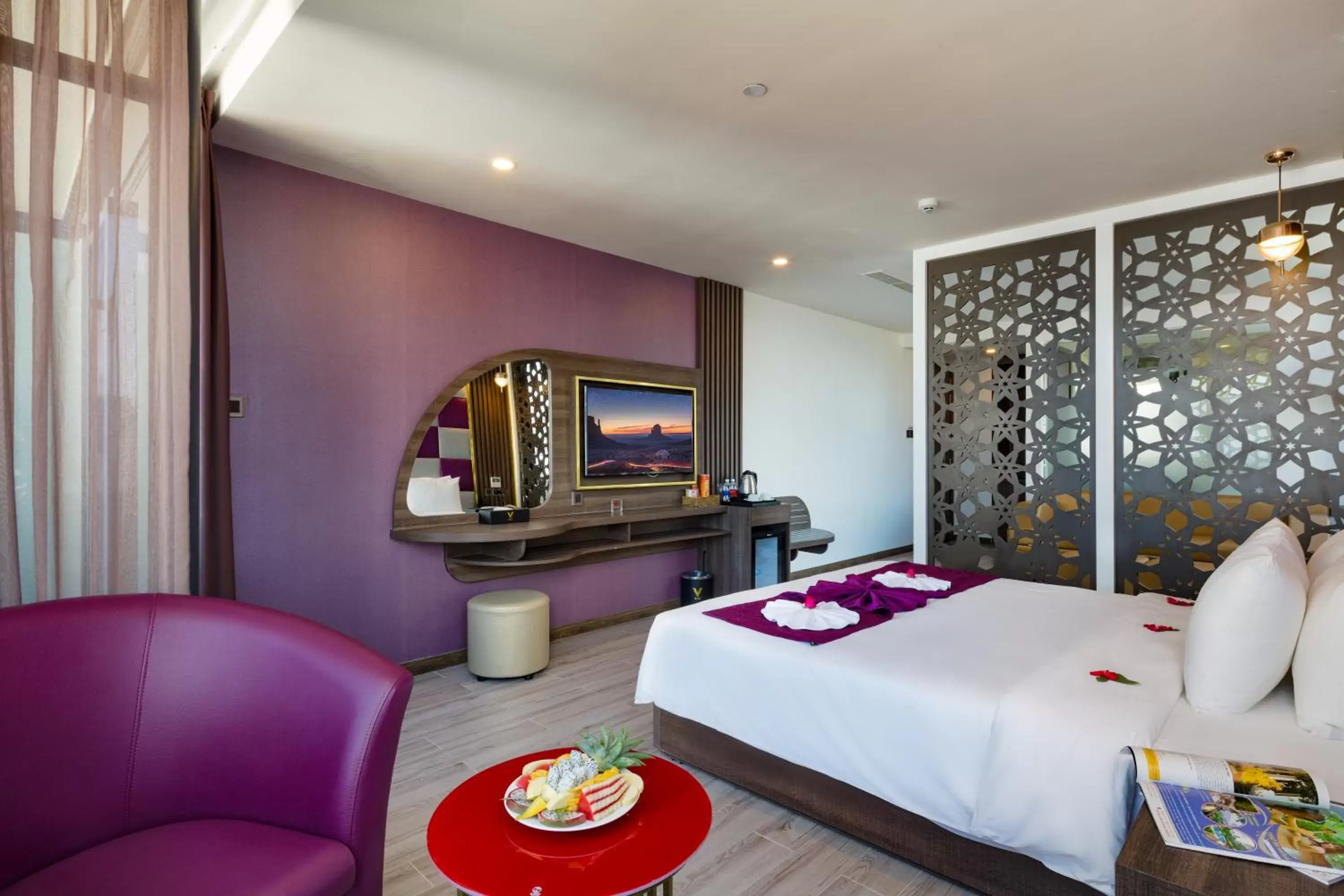 Bed in V Hotel Nha Trang