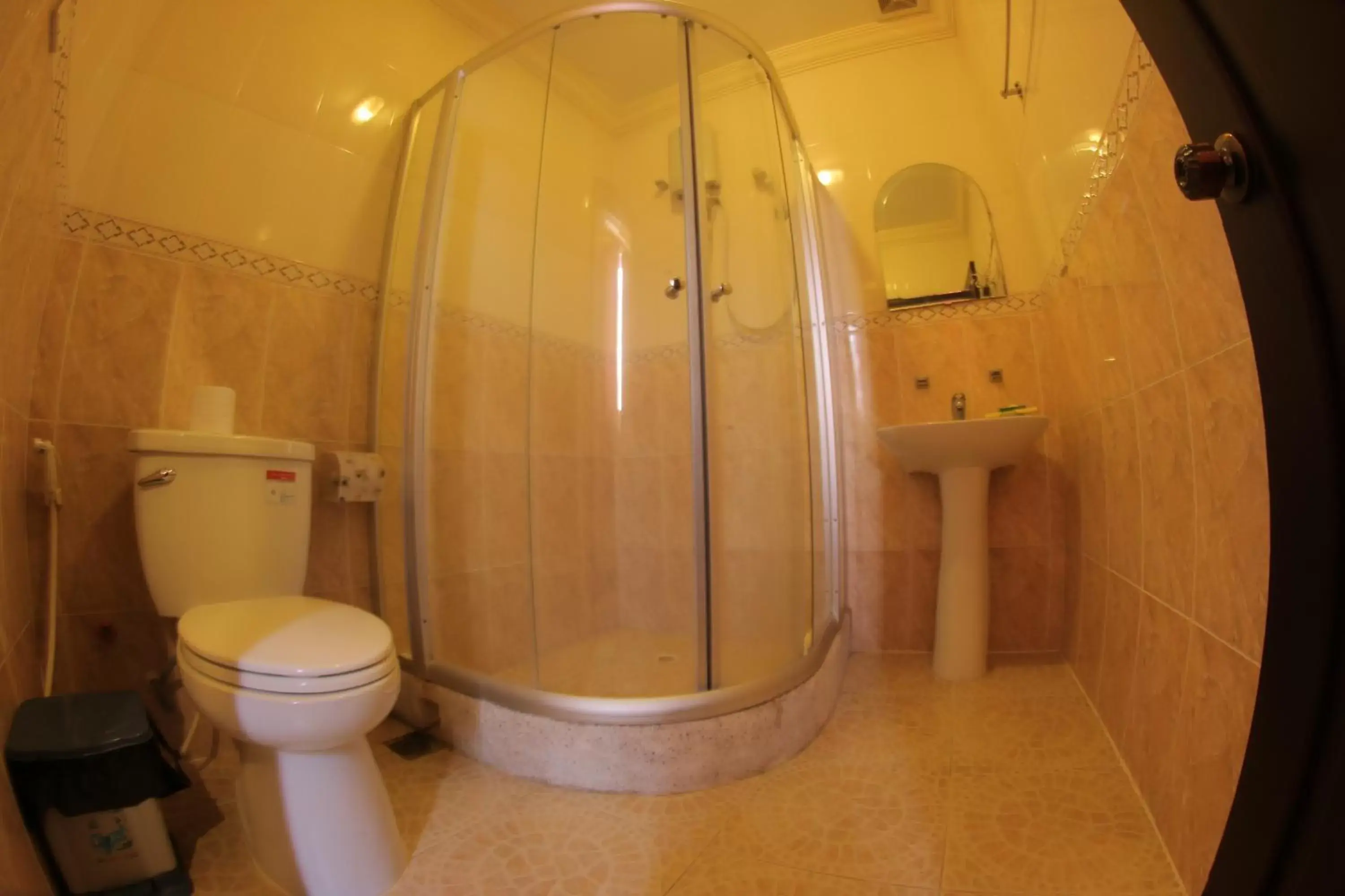 Bathroom in Golden Noura Villa-Pub & Restaurant