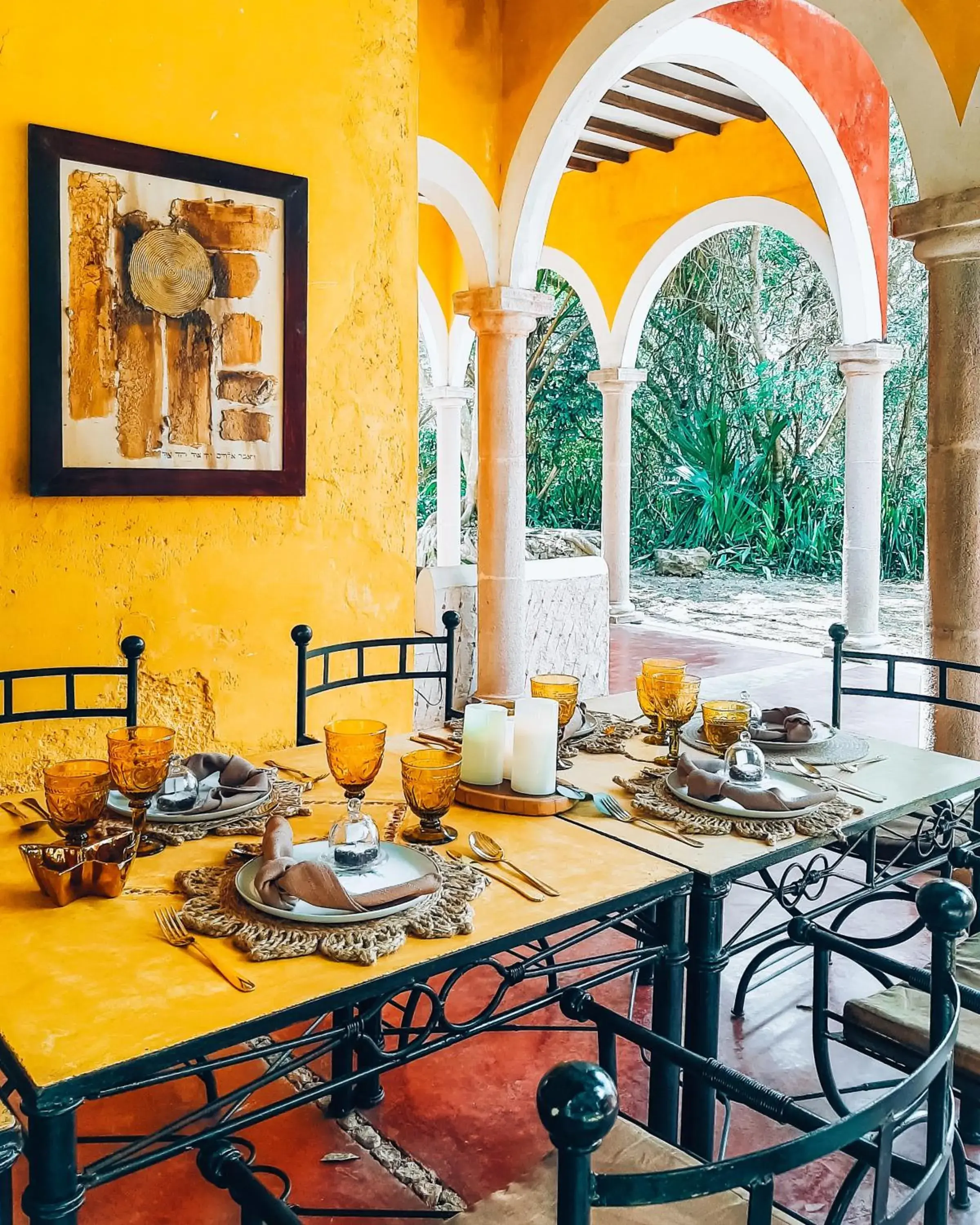 Restaurant/places to eat, Breakfast in Hotel Hacienda Ticum