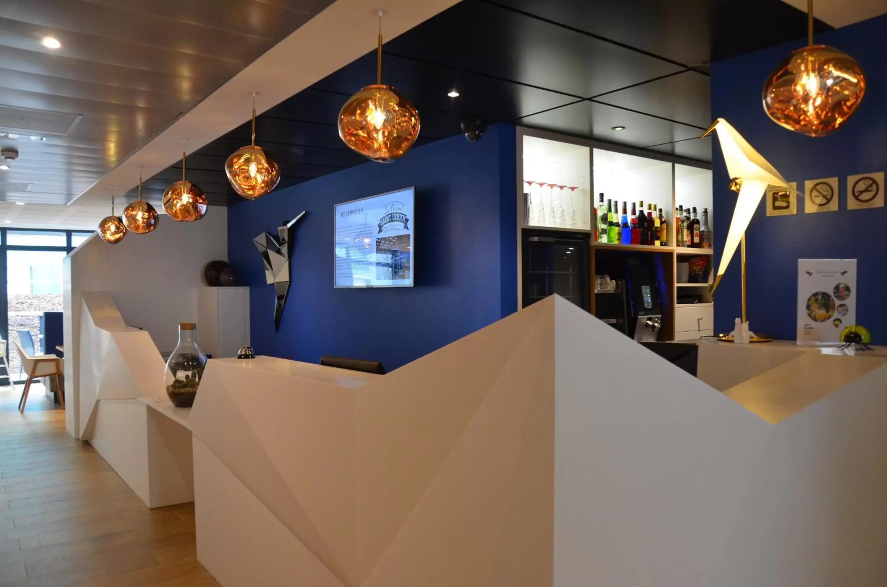 Lobby or reception in Hôtel ORIGAMI Lobby or reception in Hôtel ORIGAMI